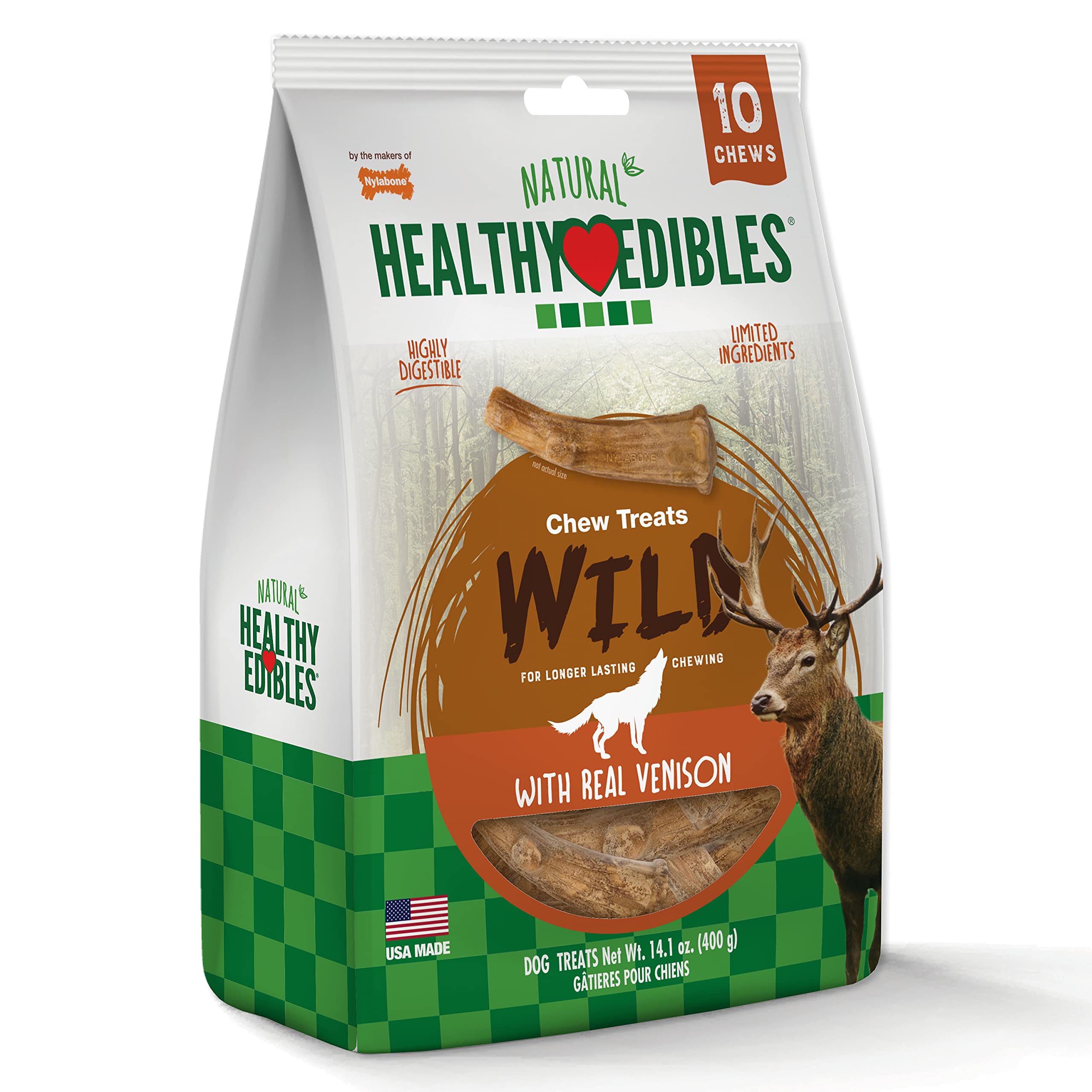 TFH MD 10CT VENISON ANTLER EDIBLE