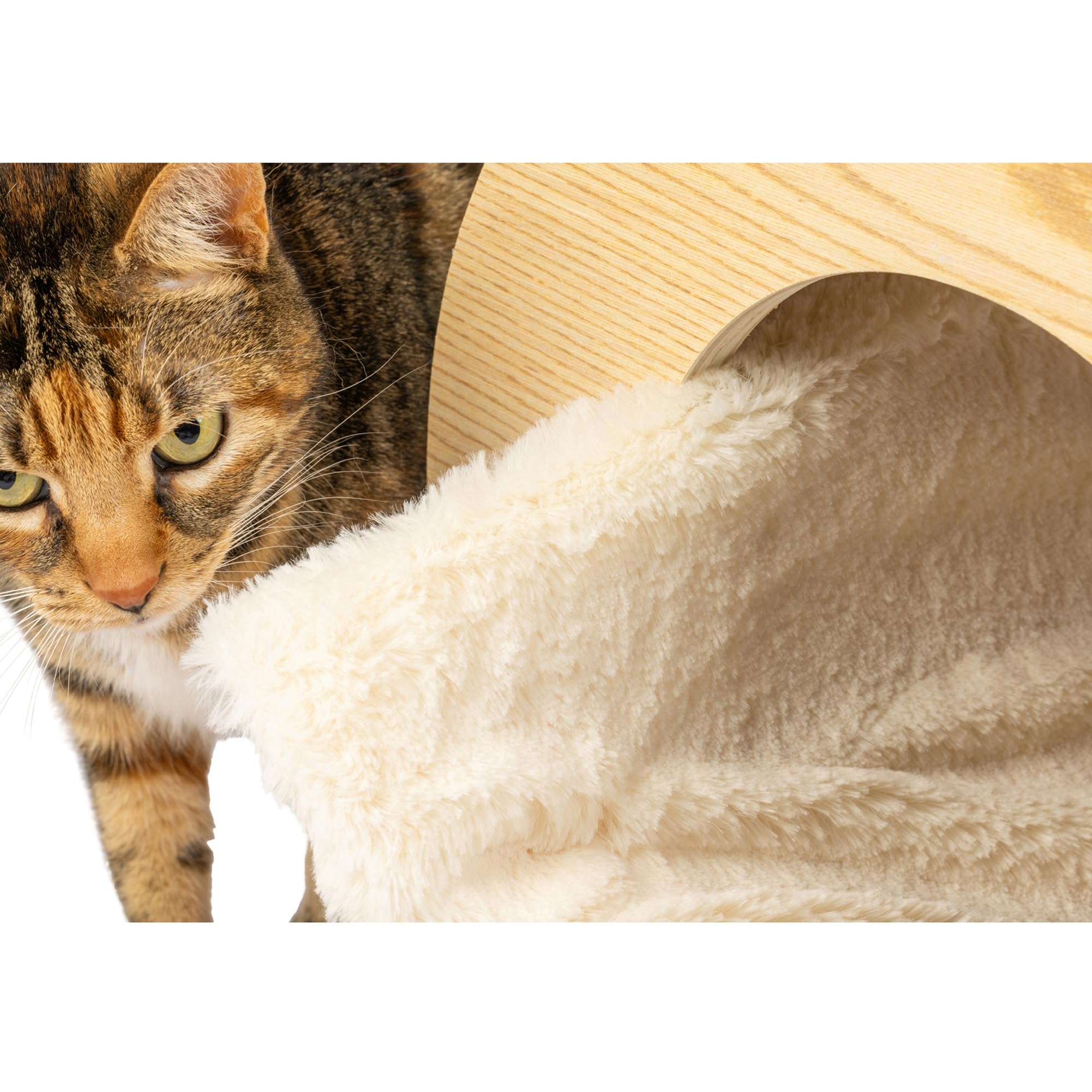 Armarkat Model S1203 Premium Wood Cat Hideaway, 15''(L) X 15''(W) X 16''(H)