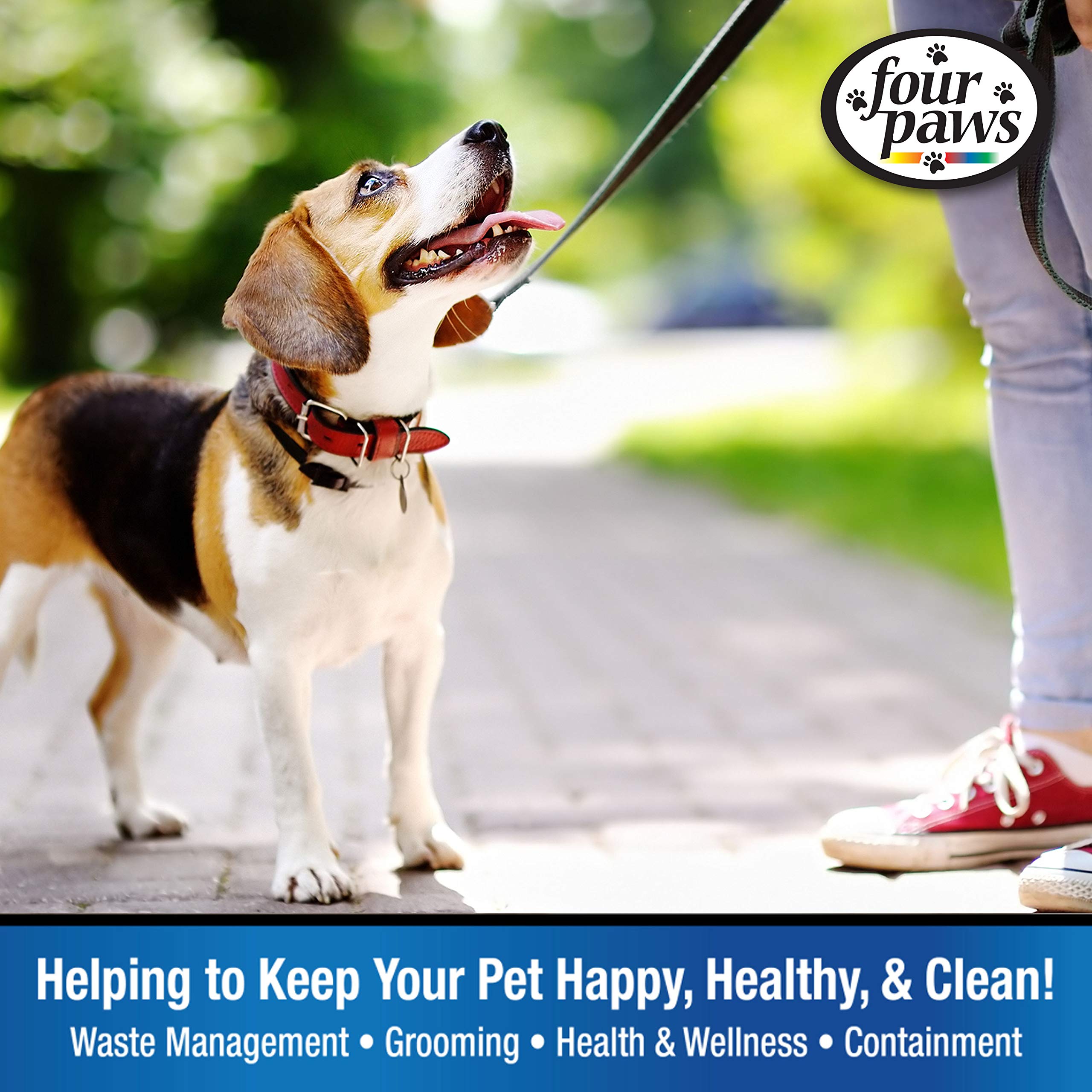 Four Paws Comfort Control Dog Harness Black Small