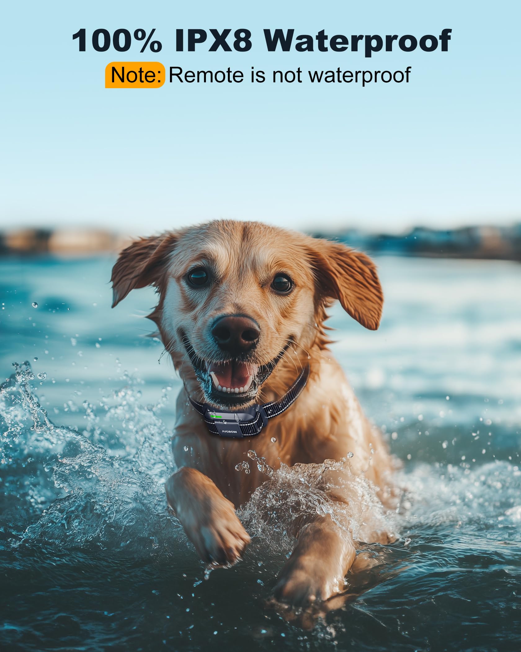 Jugbow Dog Shock Collar - 4200Ft Dog Training Collar With Remote For 5-120Lbs Small Medium Large Dogs, Ipx8 Waterproof E Collar