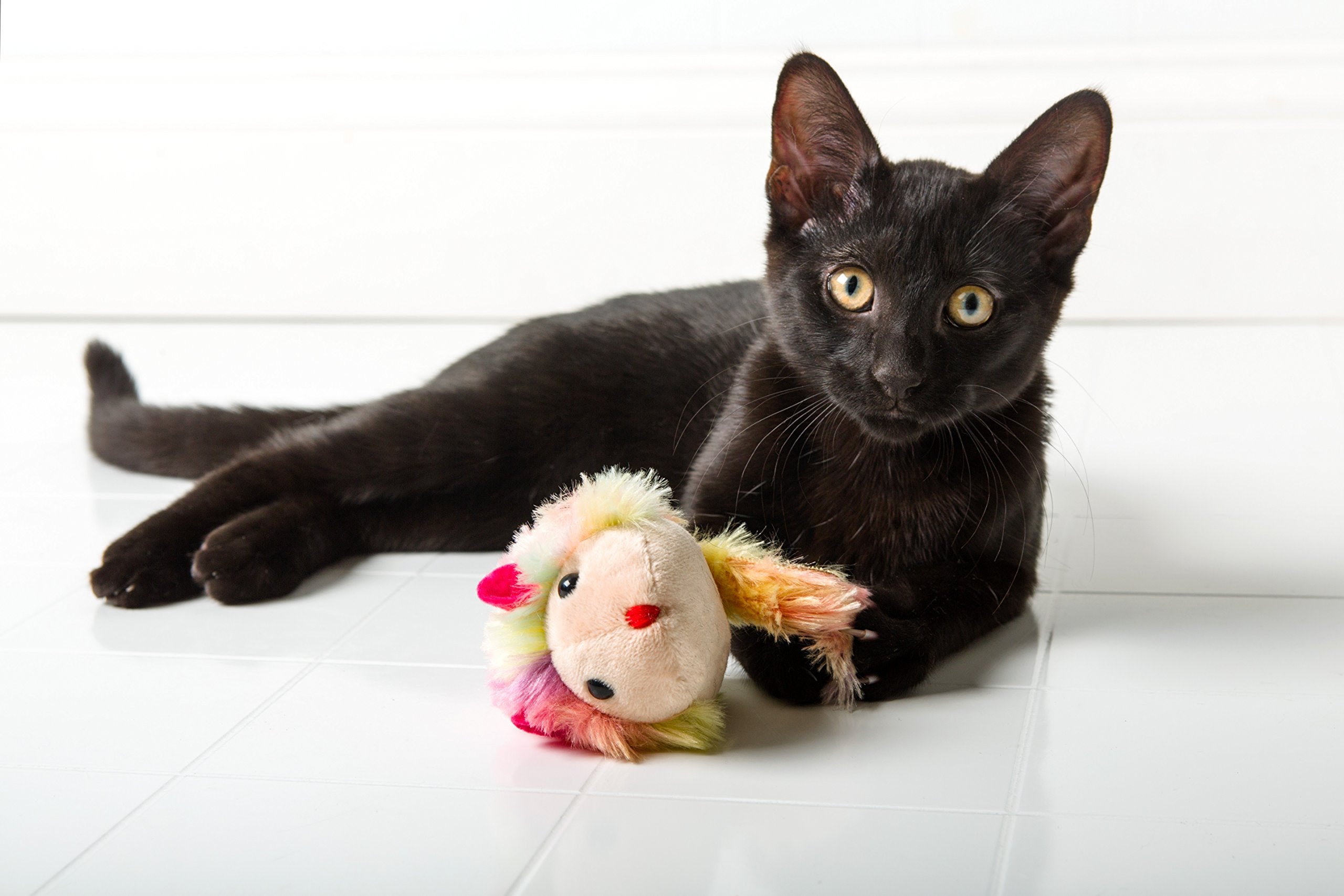 Hartz Just For Cats Running Rodent Vibrating Plush Mouse Cat Toy