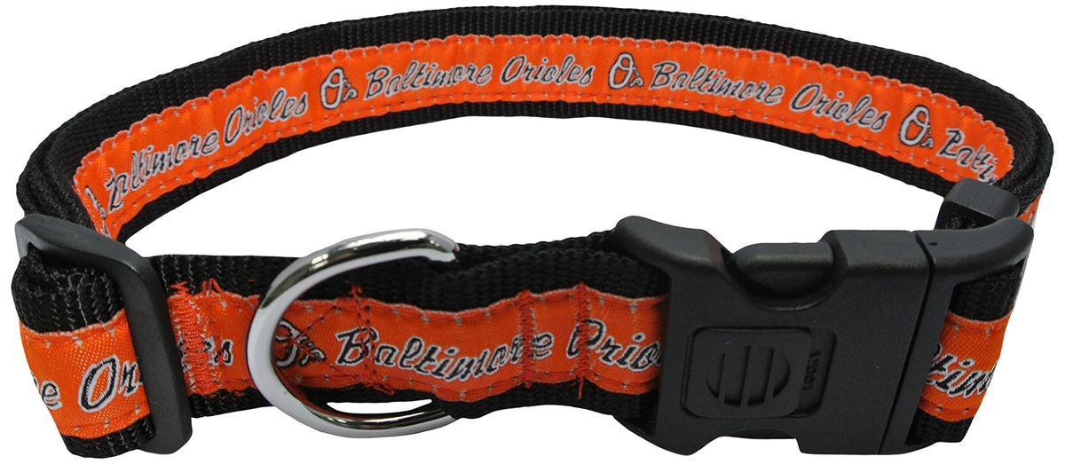 Mlb Baltimore Orioles Dog Collar, X-Large