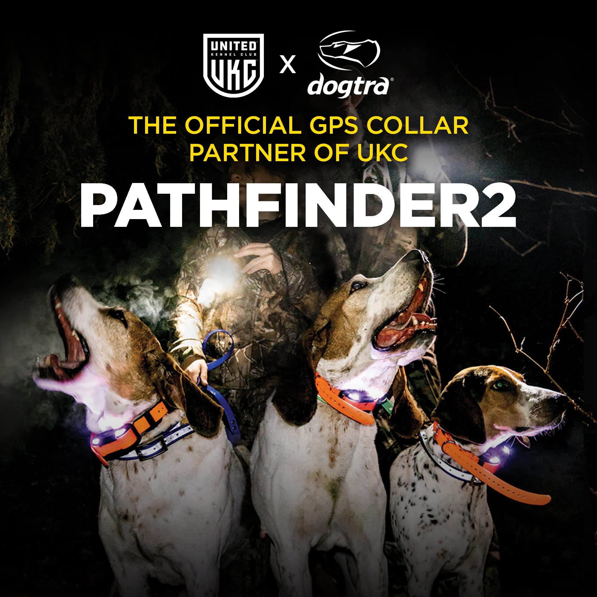 Dogtra Pathfinder 2 Gps Dog Tracker E Collar 9 Mile Long Range Led Light No Monthly Fees Free App Waterproof Smartwatch Control Satellite Real Time Tracking Multiple Dogs Smartphone Required