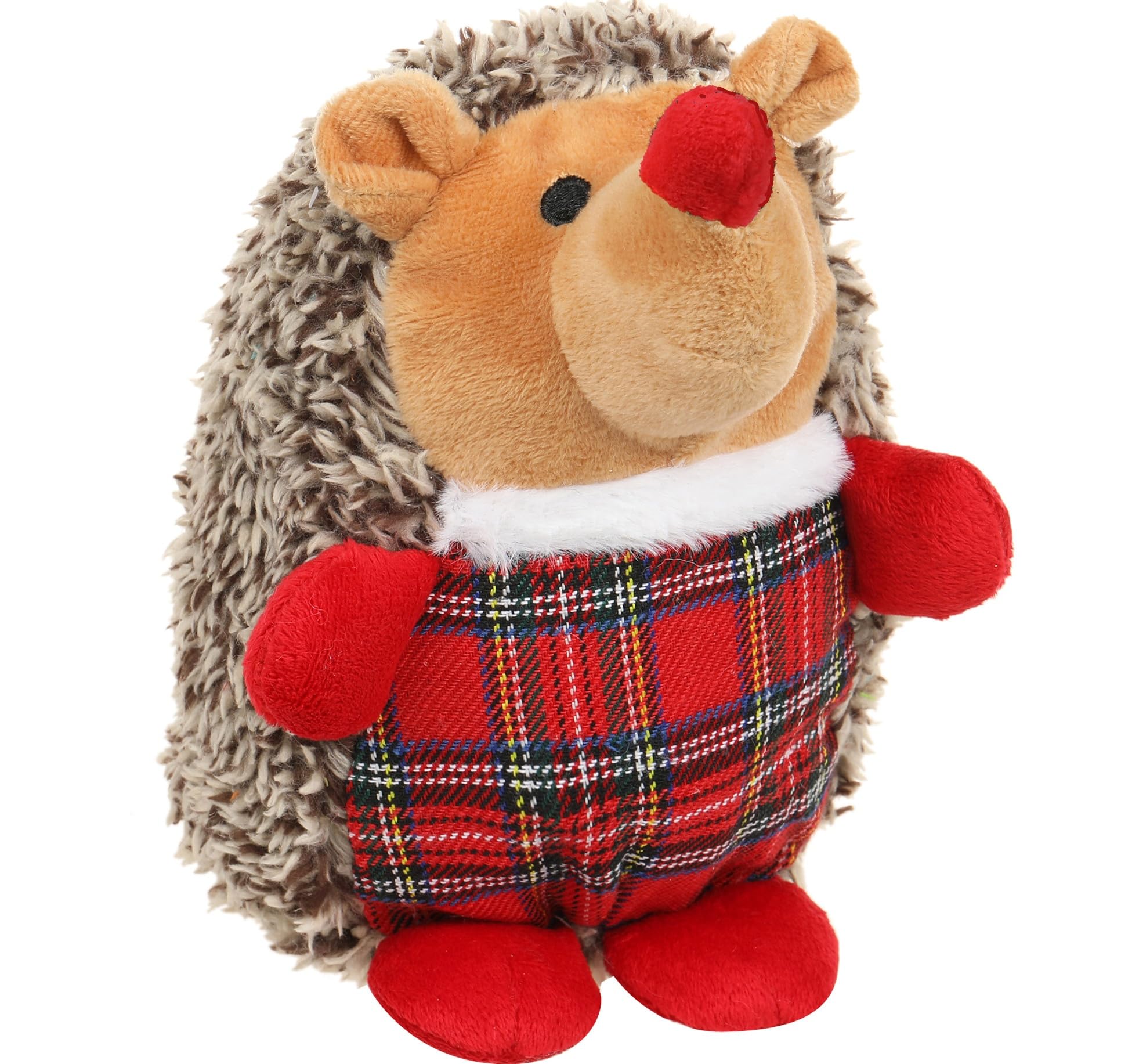 FONBALLOON PARTY Hedgehog Dog Toy, Plush Puppy Toys for Small Medium Dogs, Dog