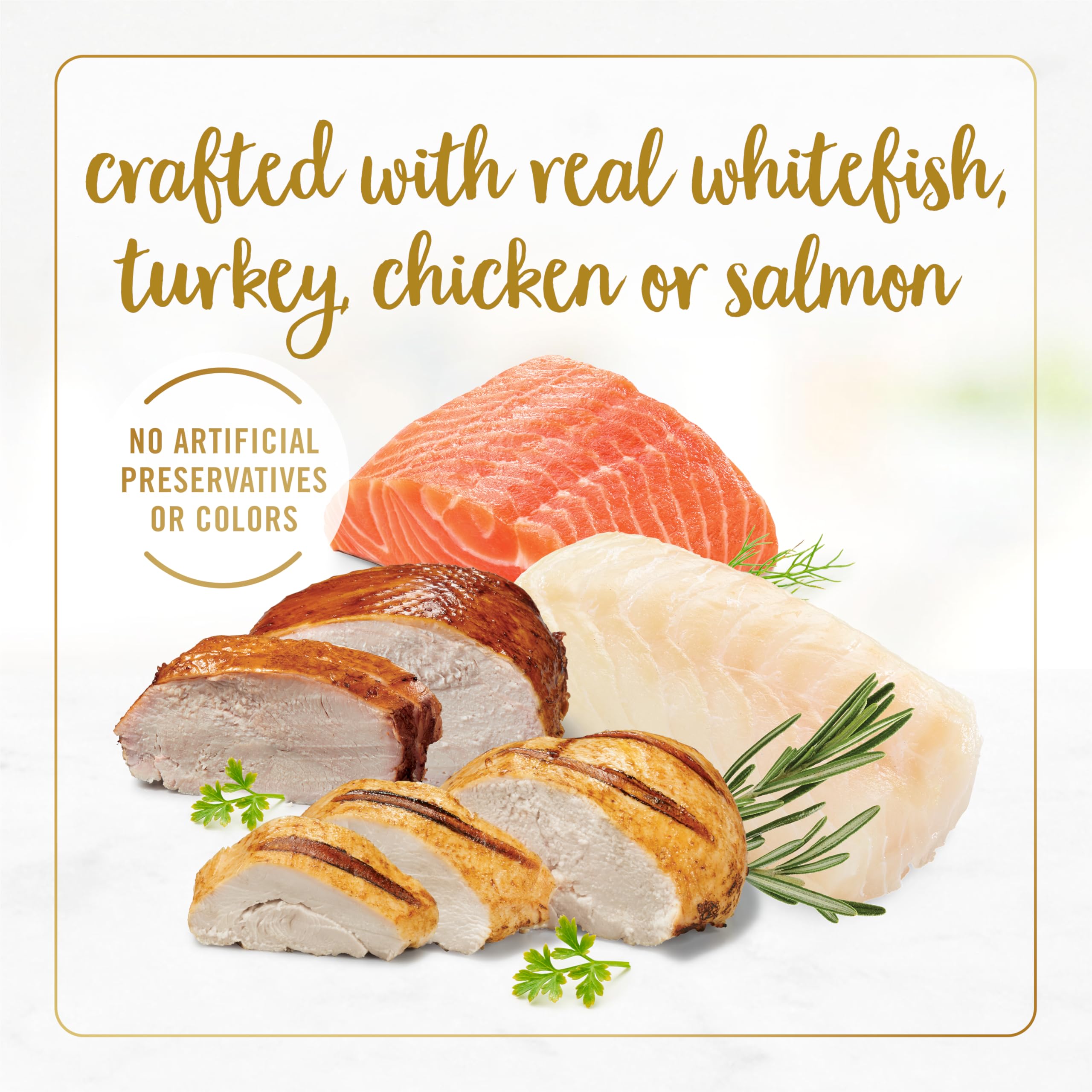Purina Fancy Feast Tender Ocean Whitefish, Turkey, Chicken and Salmon Feasts Wet Kitten Food Variety Pack - (Pack of 24) 3 oz. B