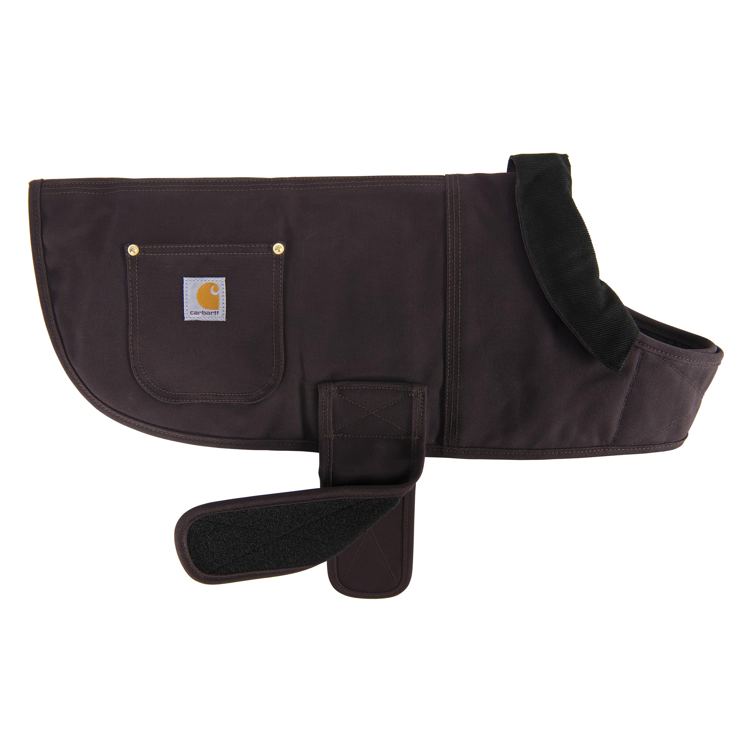 Carhartt Firm Duck Insulated Dog Chore Coat, Durable Weather Resistant Jacket for Cold and Windy Conditions, PFAS Free (Deep Win