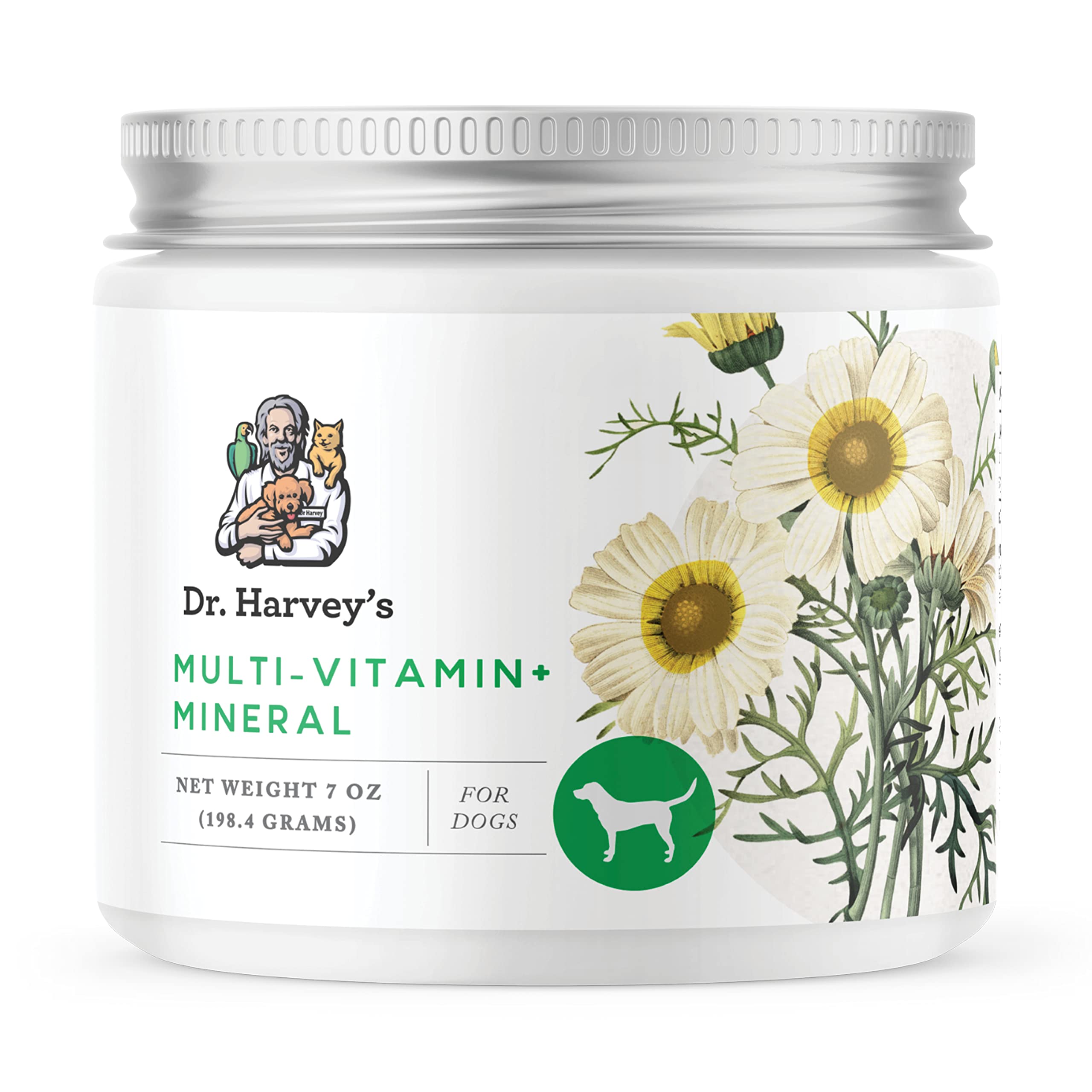Dr. Harveys Herbal Multi-Vitamin and Mineral Supplement for Dogs (7 Ounces)