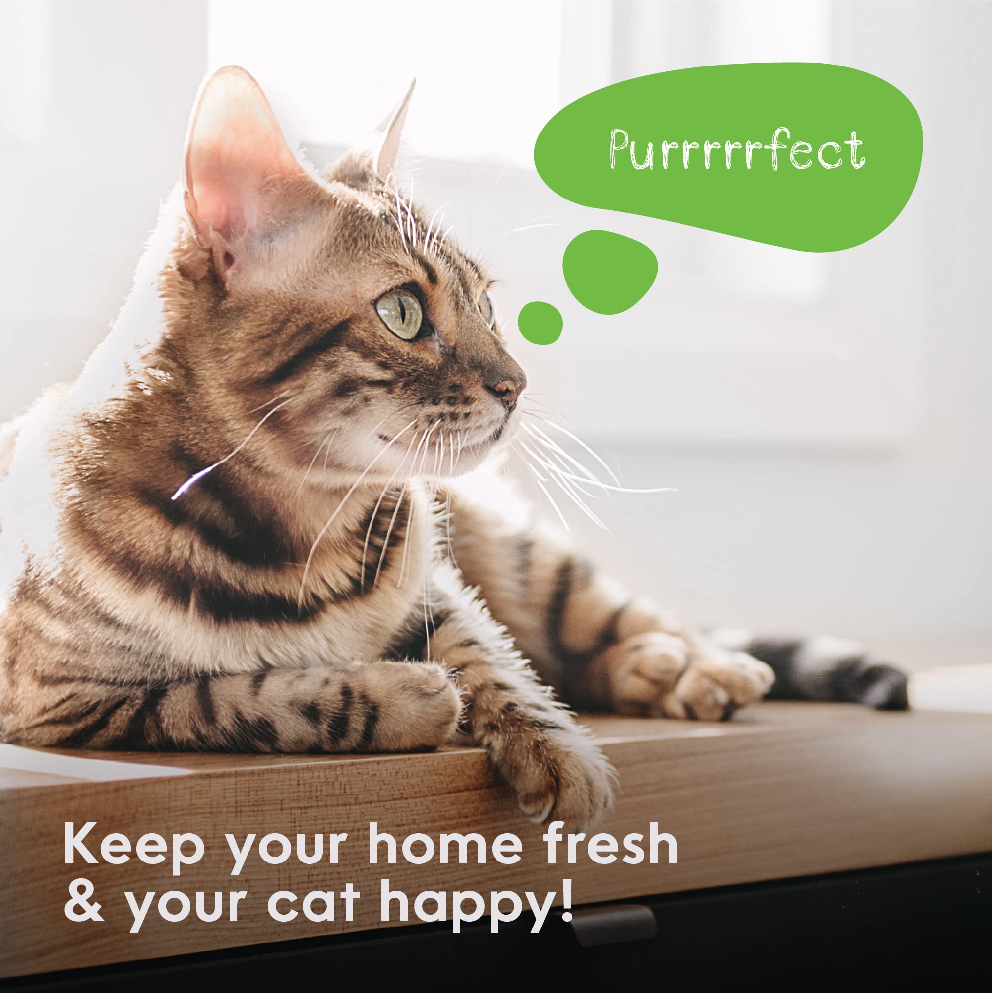 Litter Genie Refill Bags 4-Pack - Odor-Barrier Technology, Lasts Up to 2 Months Per Cat, Blue