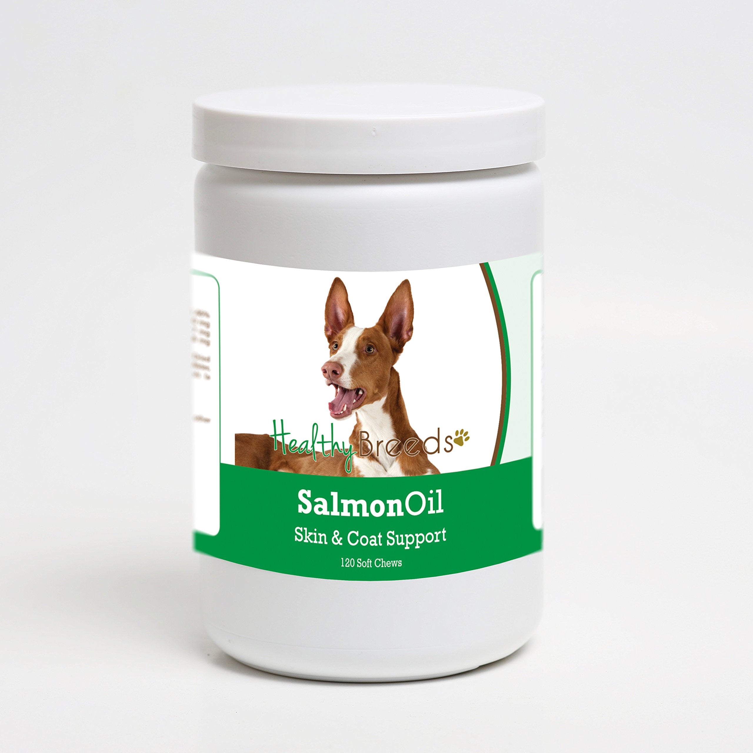 Healthy Breeds Ibizan Hound Salmon Oil Soft Chews 120 Count