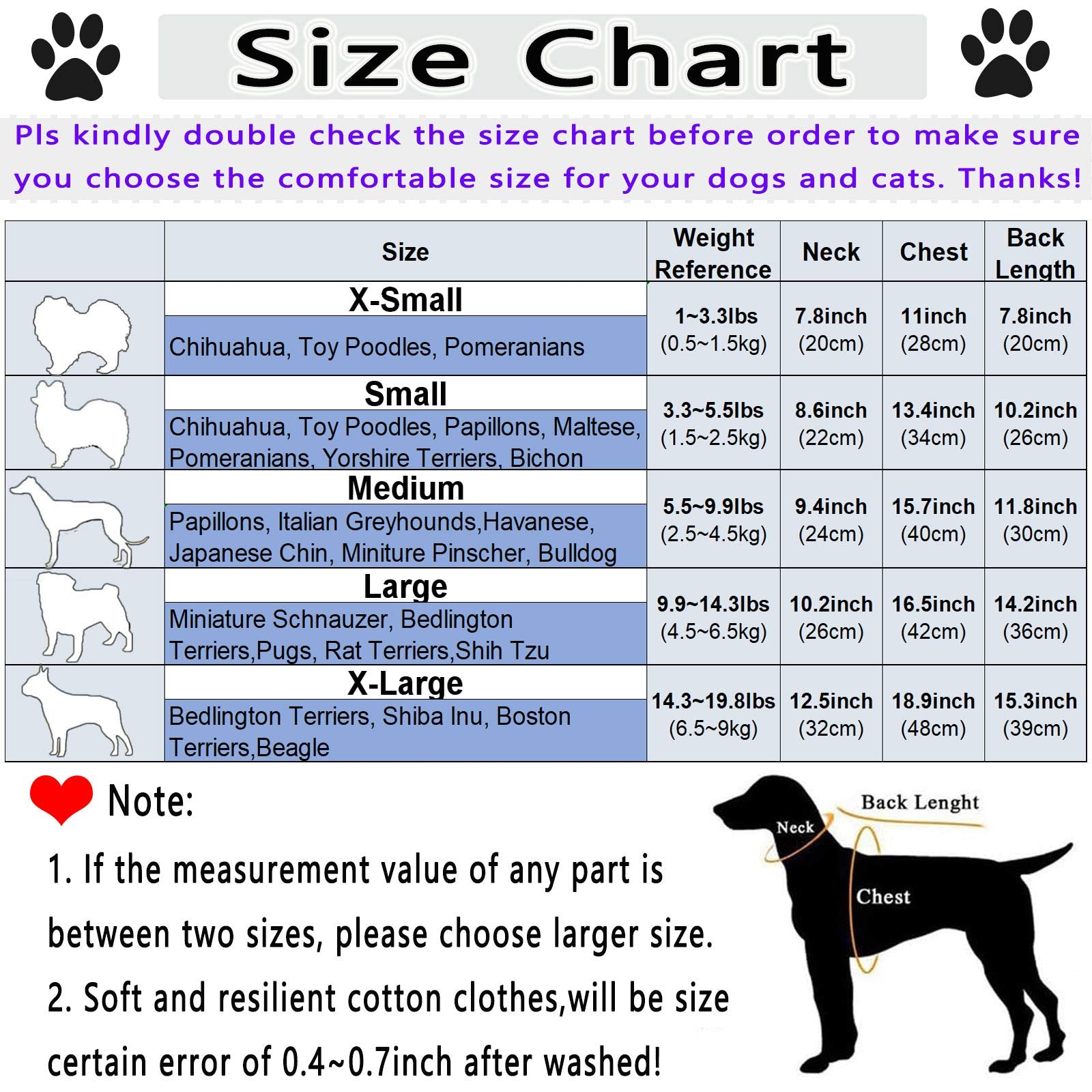 Caisang Dog Shirts Puppy Clothes For Small Dogs Boy, Pet T-Shirts Doggy Vest Apparel, Comfortable Summer Shirts Beach Wear Clothing, Outfits For Medium Dog, Kitty Cats, Soft Cotton Tops (Black Xs)