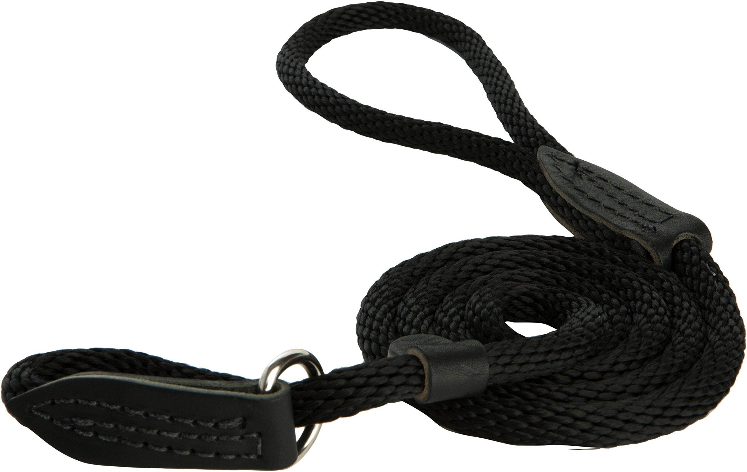 Omnipet British Rope Slip Lead For Dogs, 4', Black