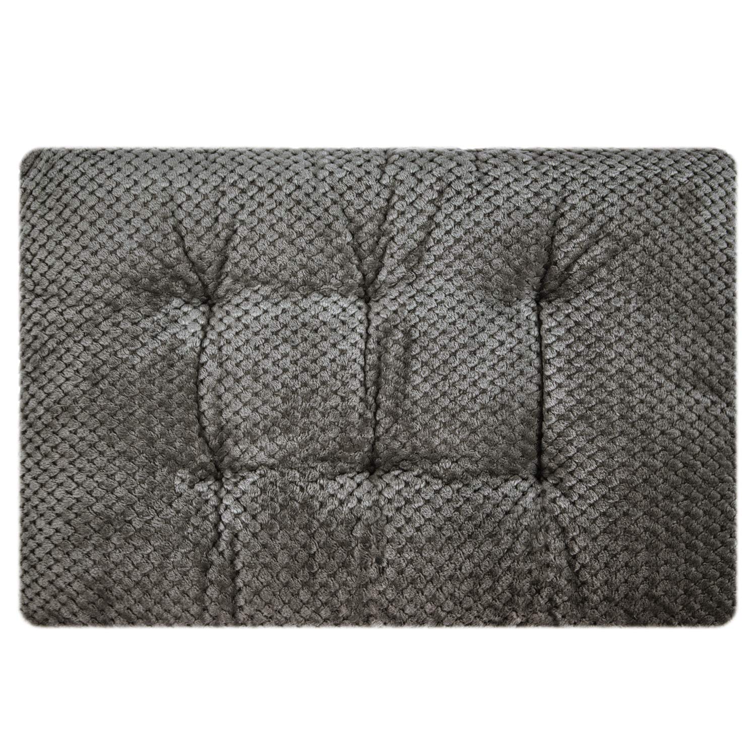 Wonder Miracle Fuzzy Deluxe Pet Beds, Super Plush Dog Or Cat Beds Ideal For Dog Crates, Machine Wash & Dryer Friendly (15'' X 23