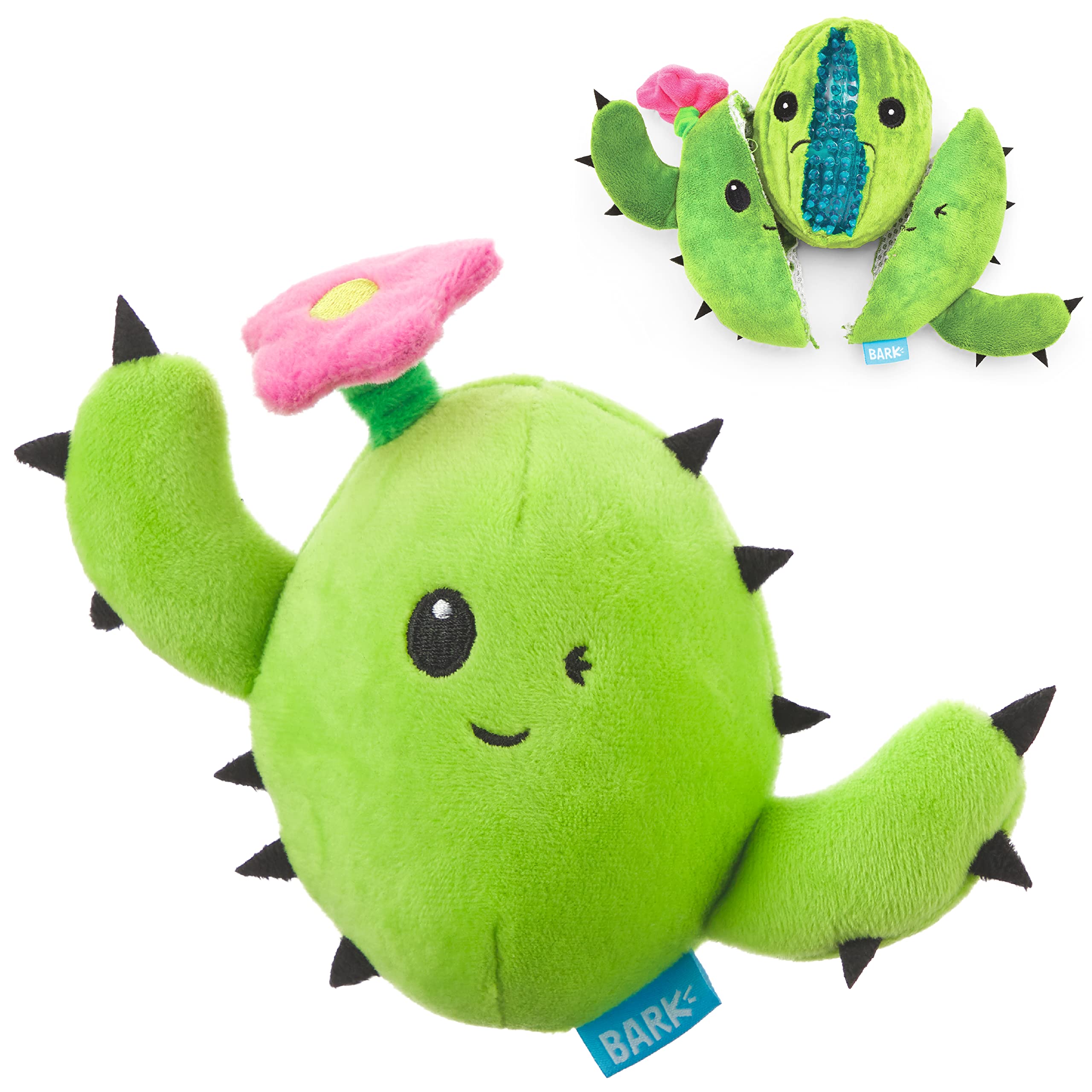 Barkbox 2 In 1 Interactive Plush Dog Toy - Rip And Reveal Toy For Dogs And Puppies - Stimulating Squeaky Pet Toys | Consuela Cac
