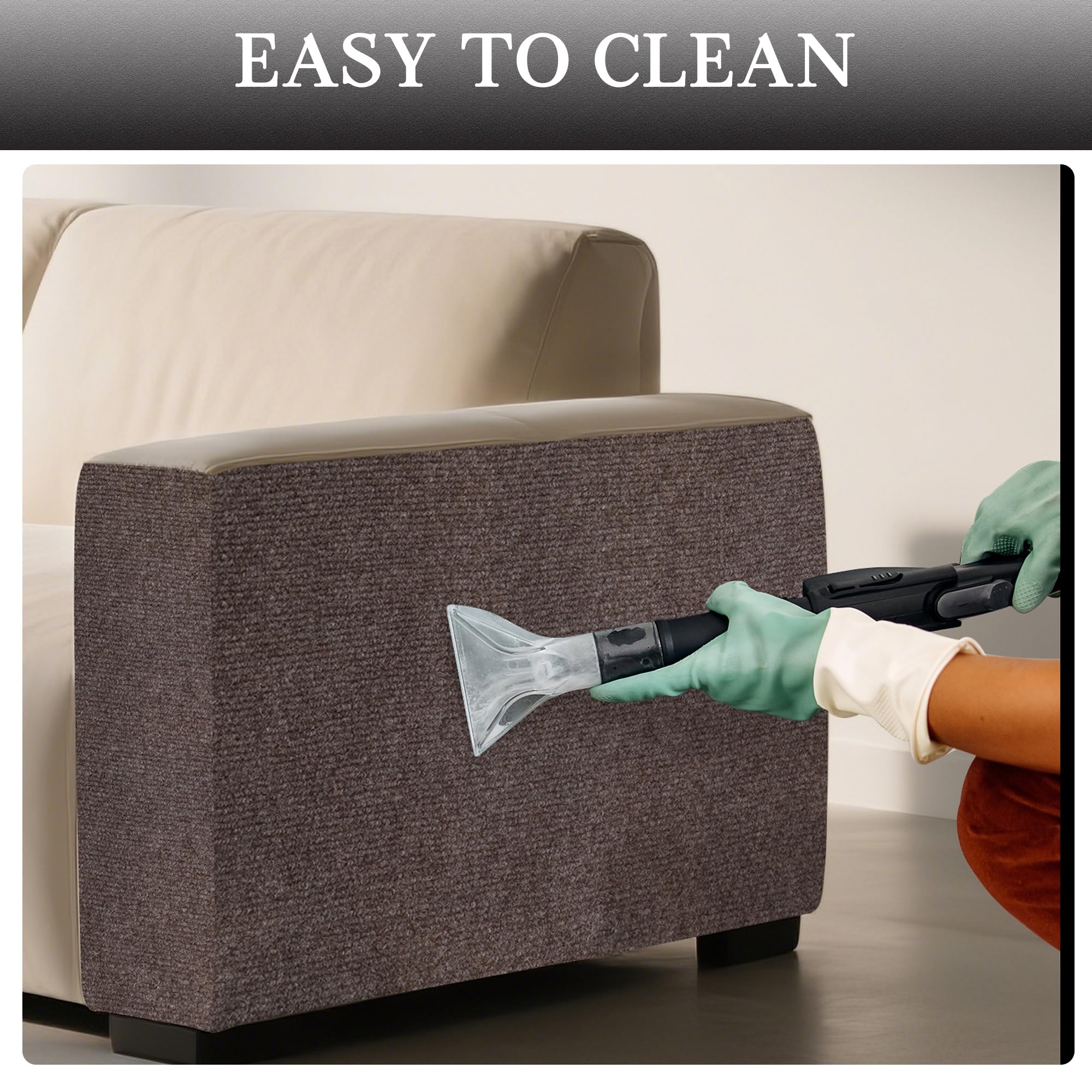 Cat Scratch Furniture Protector Adhesive Trimmable Cloth Couch Anti-Scratch Cover Diy Climb Couch Protector From Cat Claws, Cove