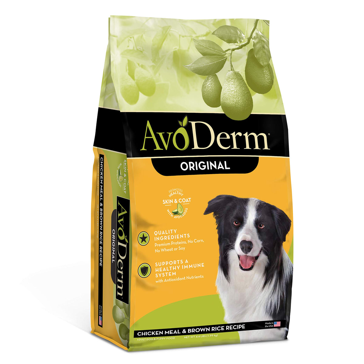 Avoderm Natural Original Chicken Meal & Brown Rice Dry Dog Food 4.4 Lb