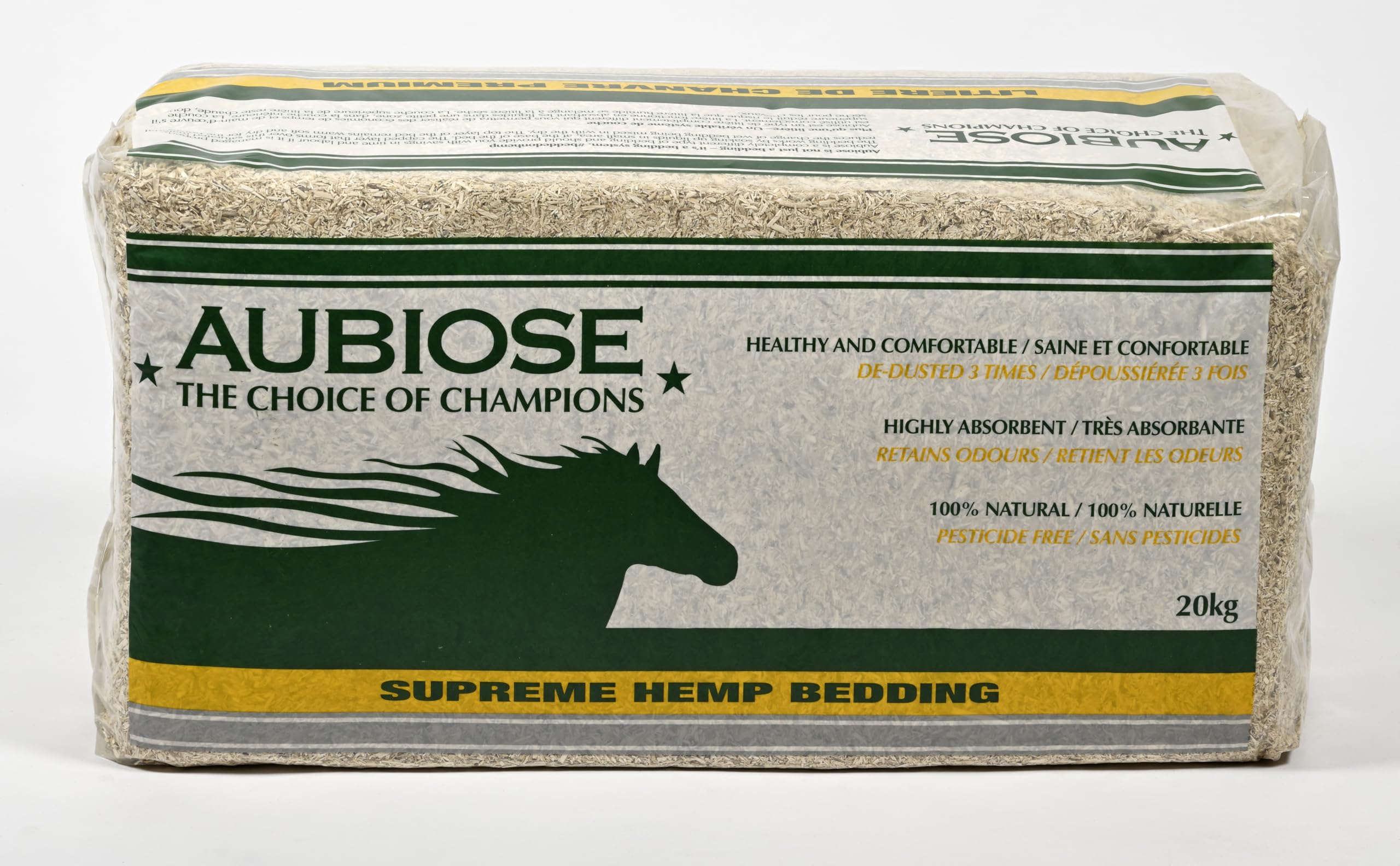 High Grade French Hemp Bedding, 44Lb Jumbo Bulk Bag Of Extremely Low Dust Shavings For Horses, Chickens, Small Animals, Rats, Guinea Pigs, Bunny Rabbits, Reptiles, Good Chicken Coop Bedding