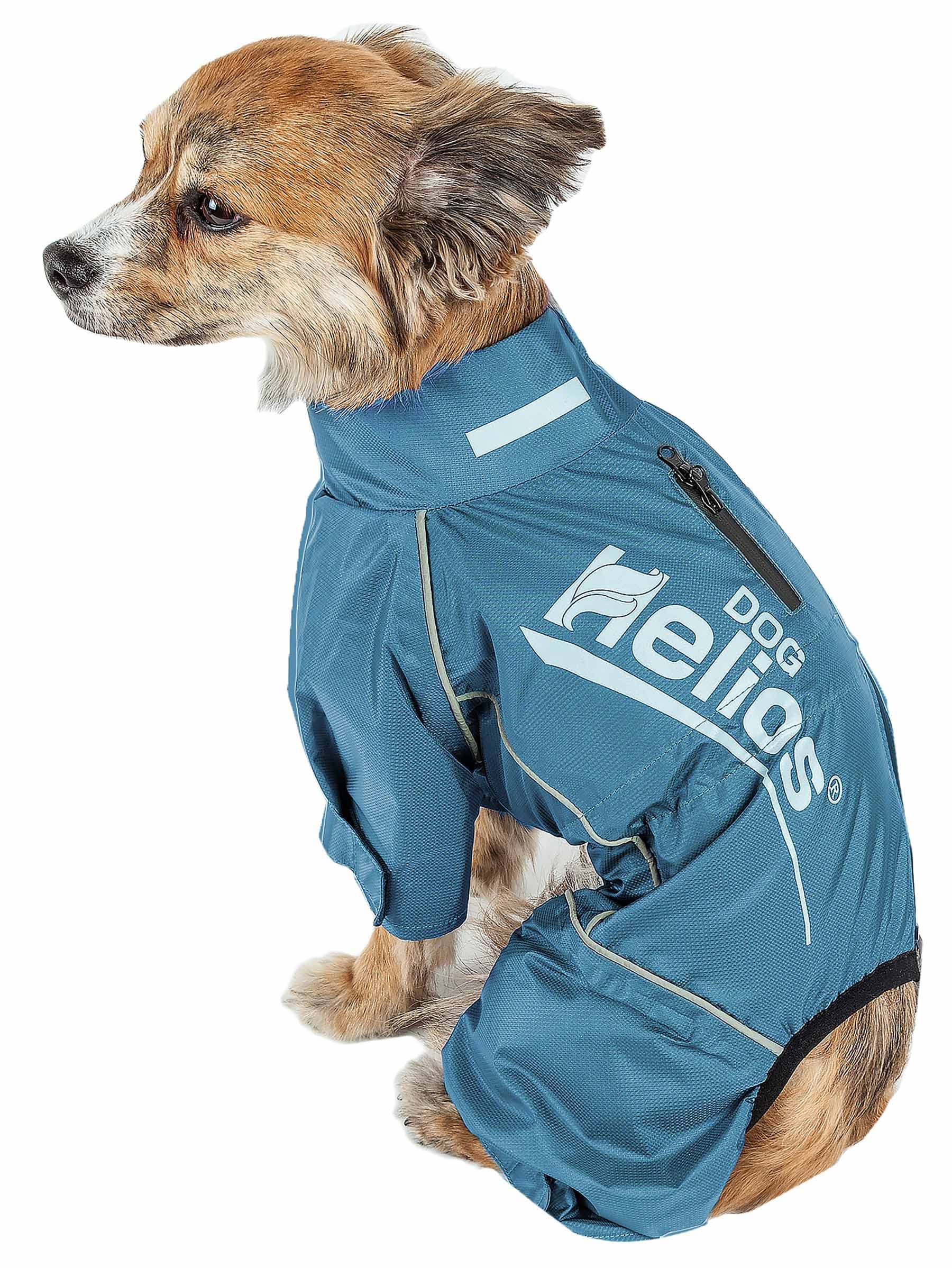 Dog Helios 'Hurricanine' Waterproof And Reflective Full Body Dog Coat Jacket W/ Heat Reflective Technology(D0102H7LU1U.)