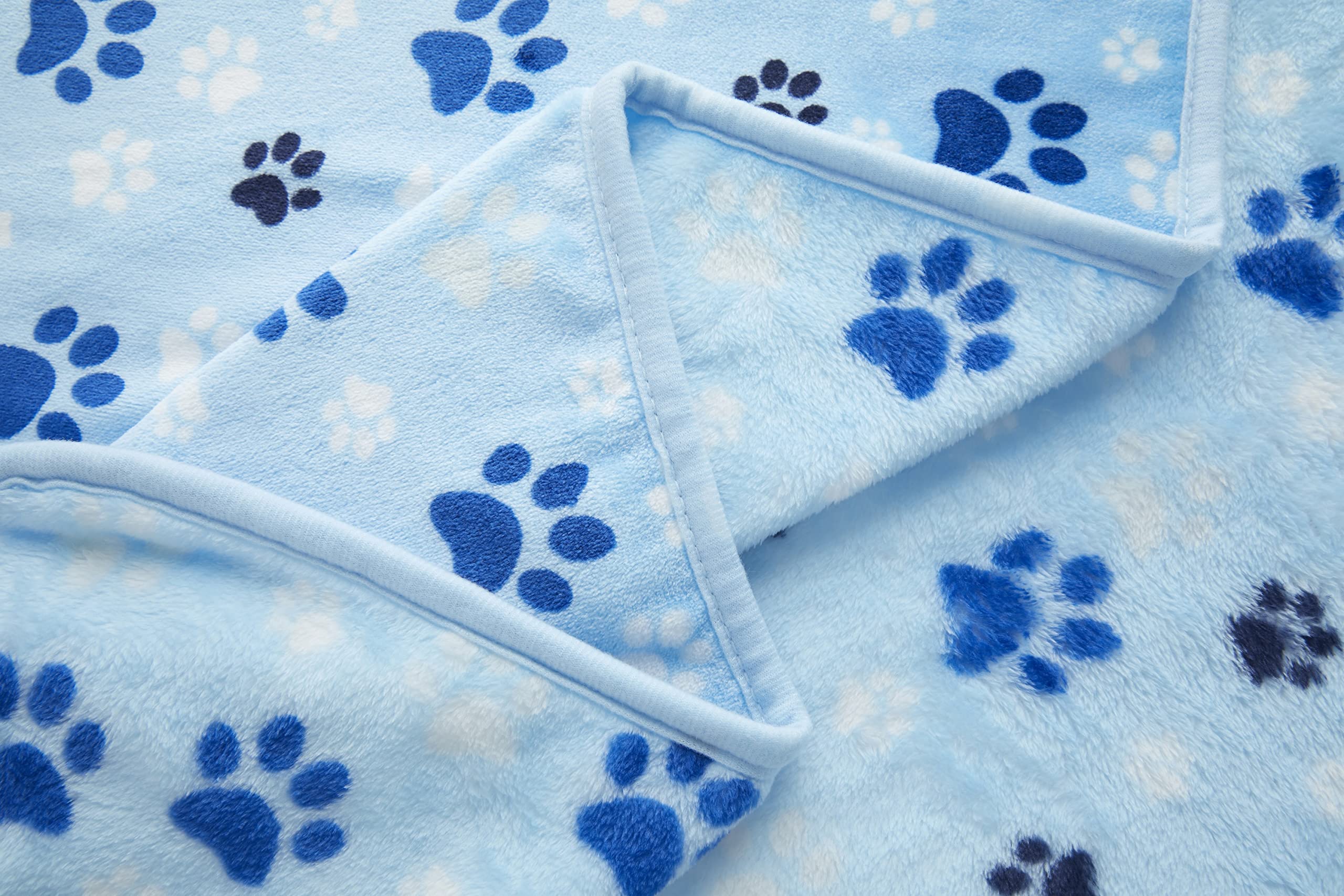 Allisandro Luxurious Dog Blanket, 350 Gsm Super Fuzzy Microplush Fleece Pet Blankets For Small Medium Large Dogs And Cats, Pink