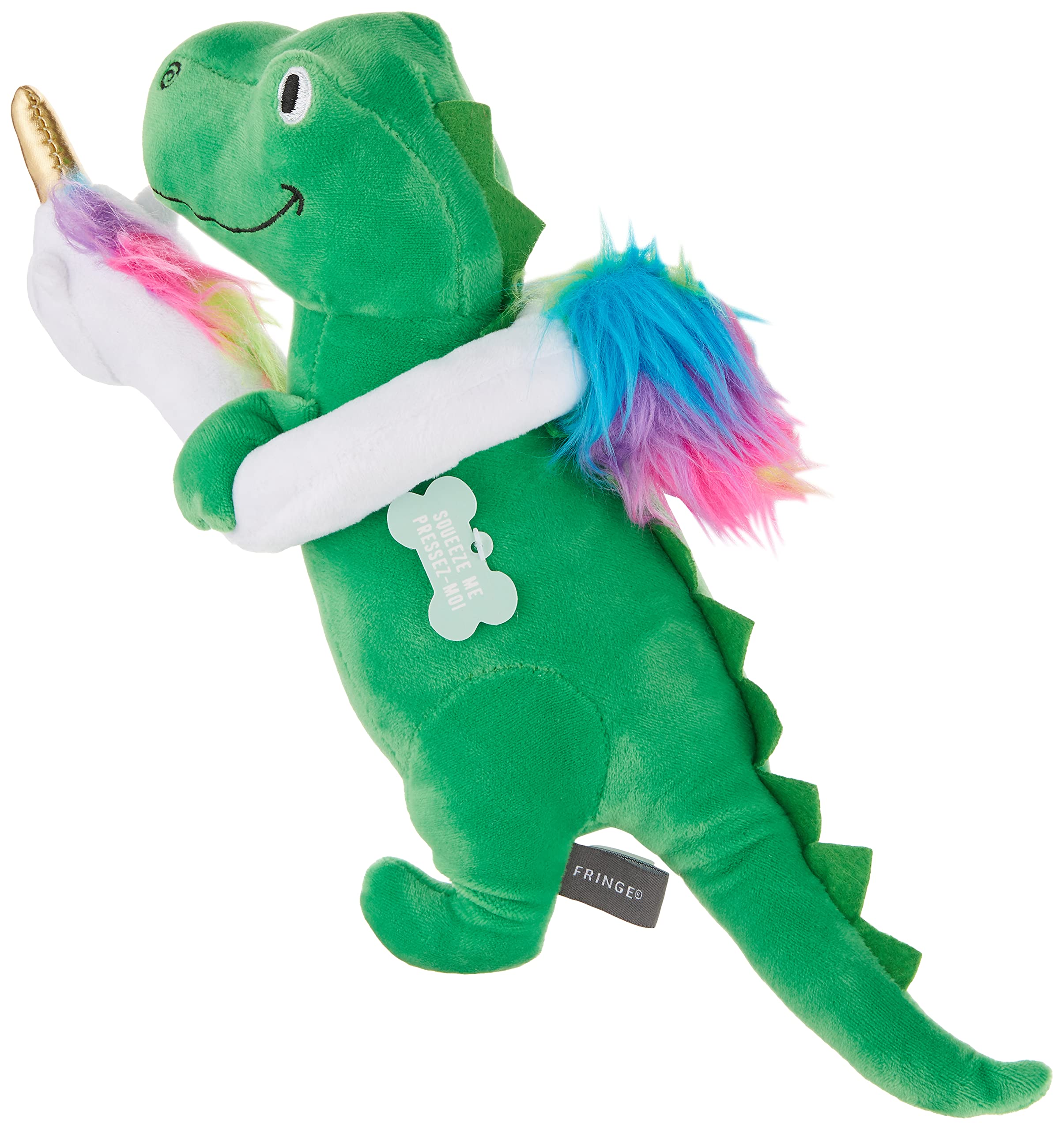 Fringe Studio Dog Toy, Summa Time Rex-Plush Pet Toy (289363) for All Breed Sizes, 1 Count (Pack of 1)