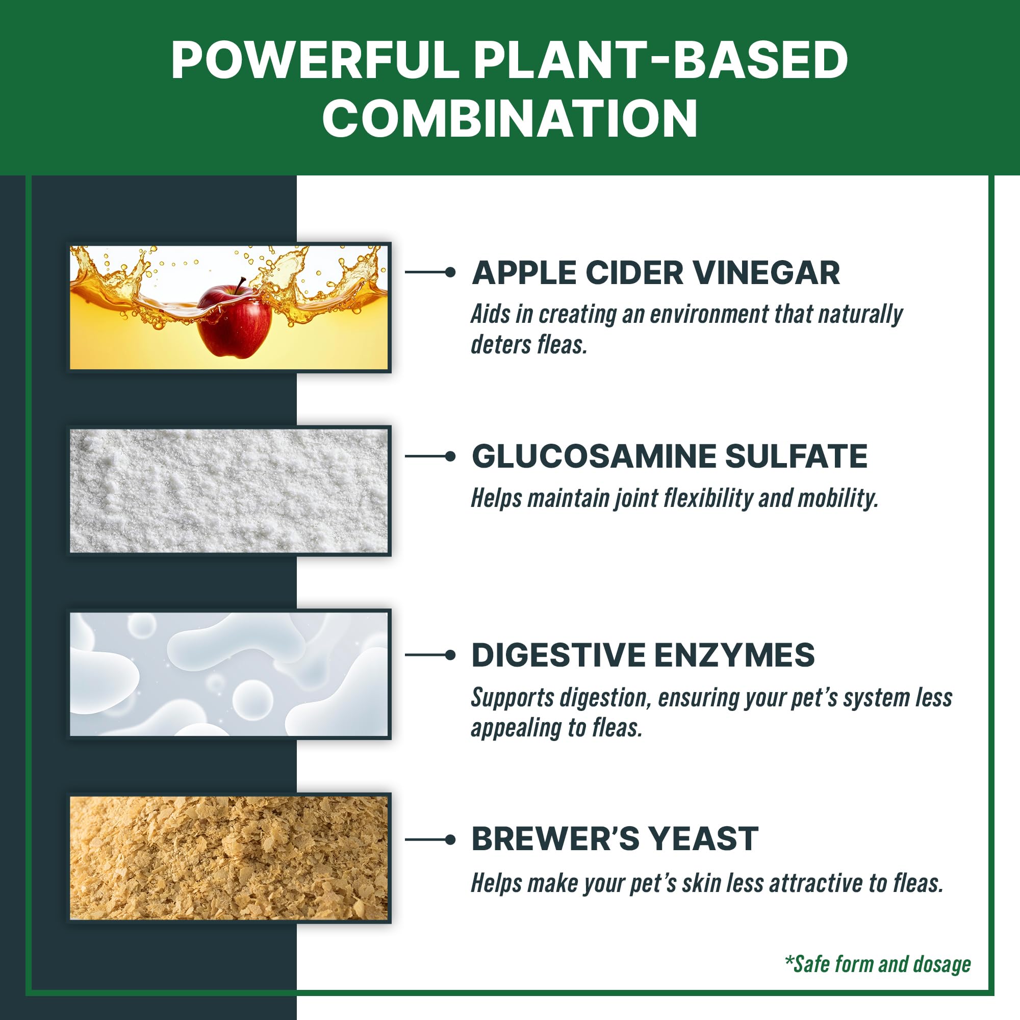 Flea and Tick Oral Prevention Support & Treatment for Dogs and Cats - Natural Flea Control with Multivitamin - Supplement Drops