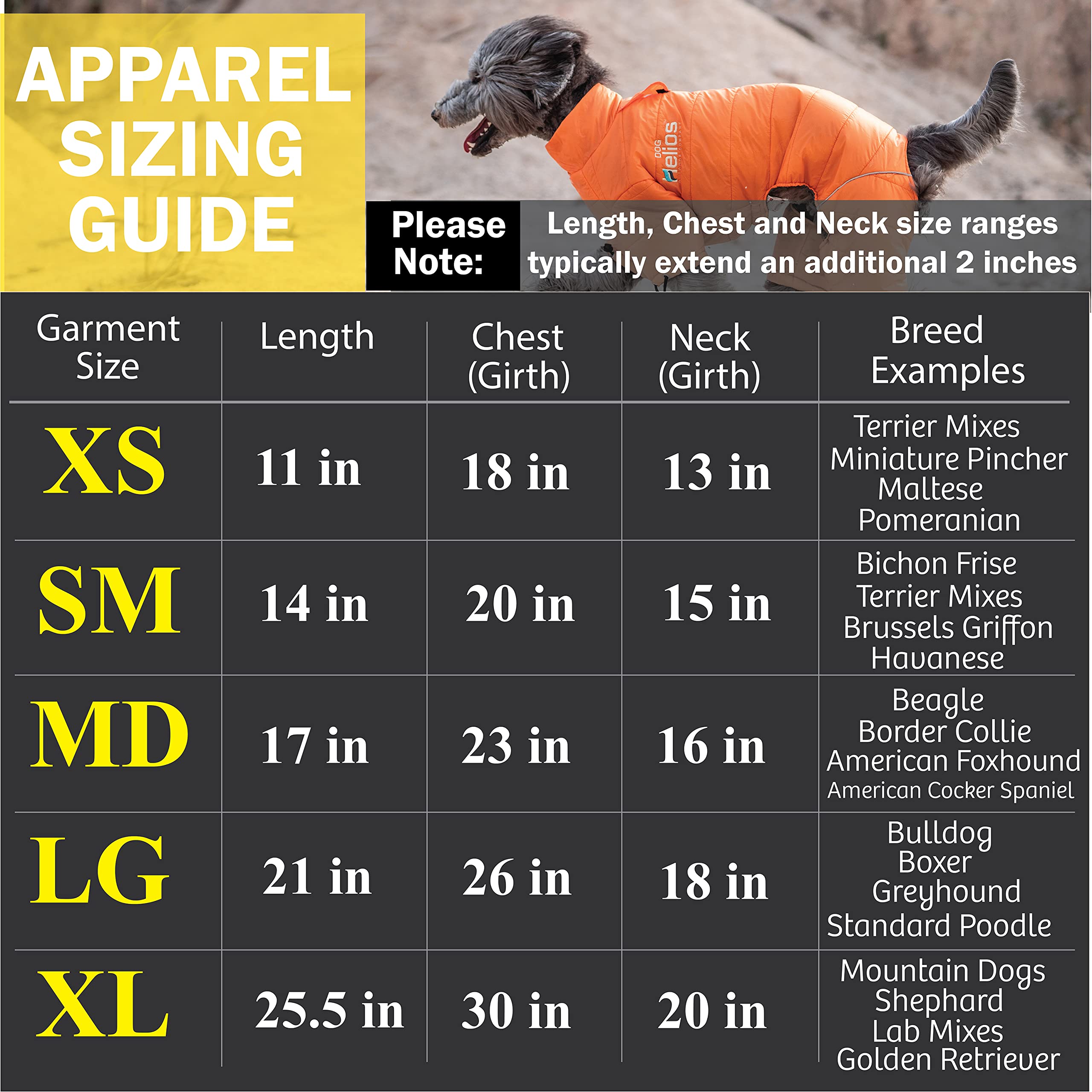 DOGHELIOS 'Weather-King' Windproof Waterproof and Insulated Adjustable Full Bodied Pet Dog Jacket Coat w/ Heat Retention Technology, Small, Black