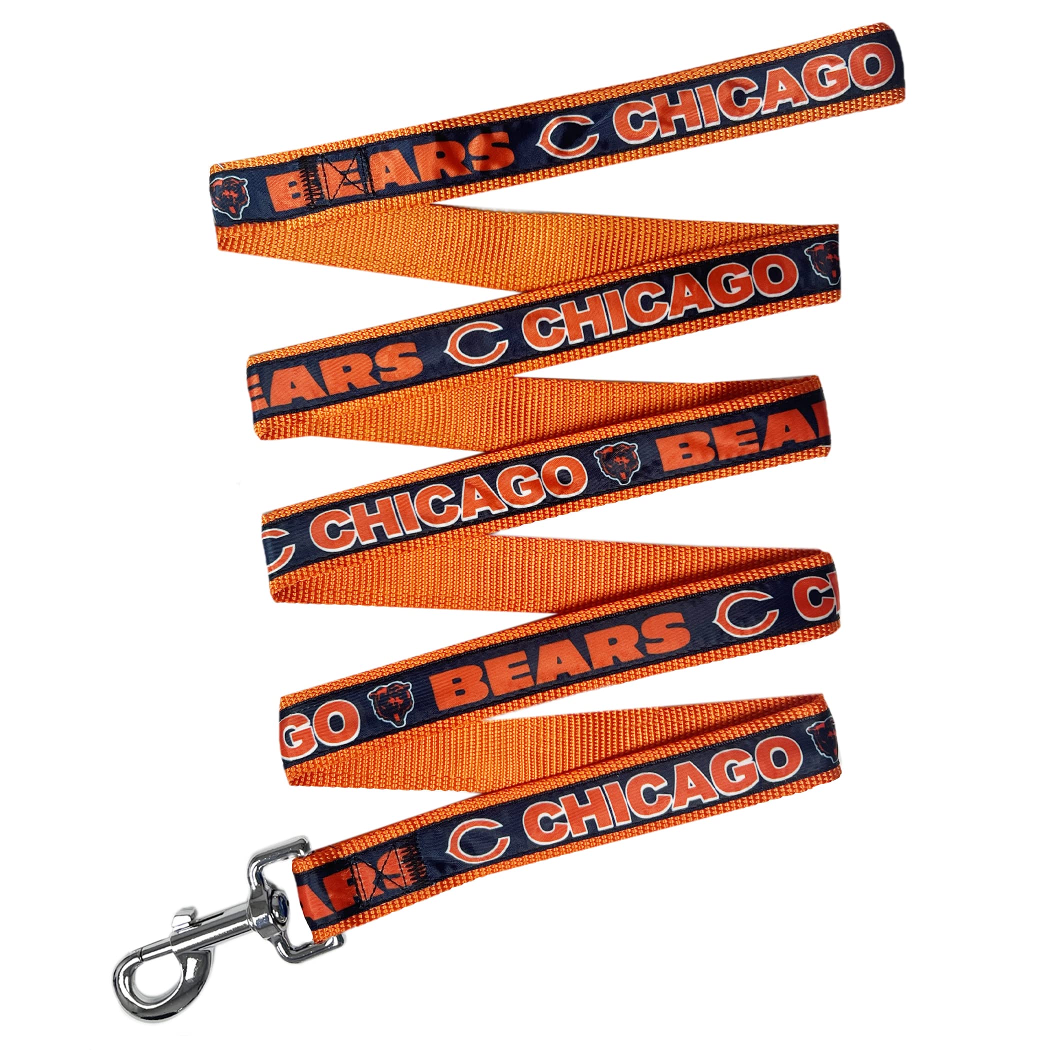 Nfl Pet Leash Chicago Bears Dog Leash, Medium Football Team Leash For Dogs & Cats. A Shiny & Colorful Cat Leash & Dog Leash Lice