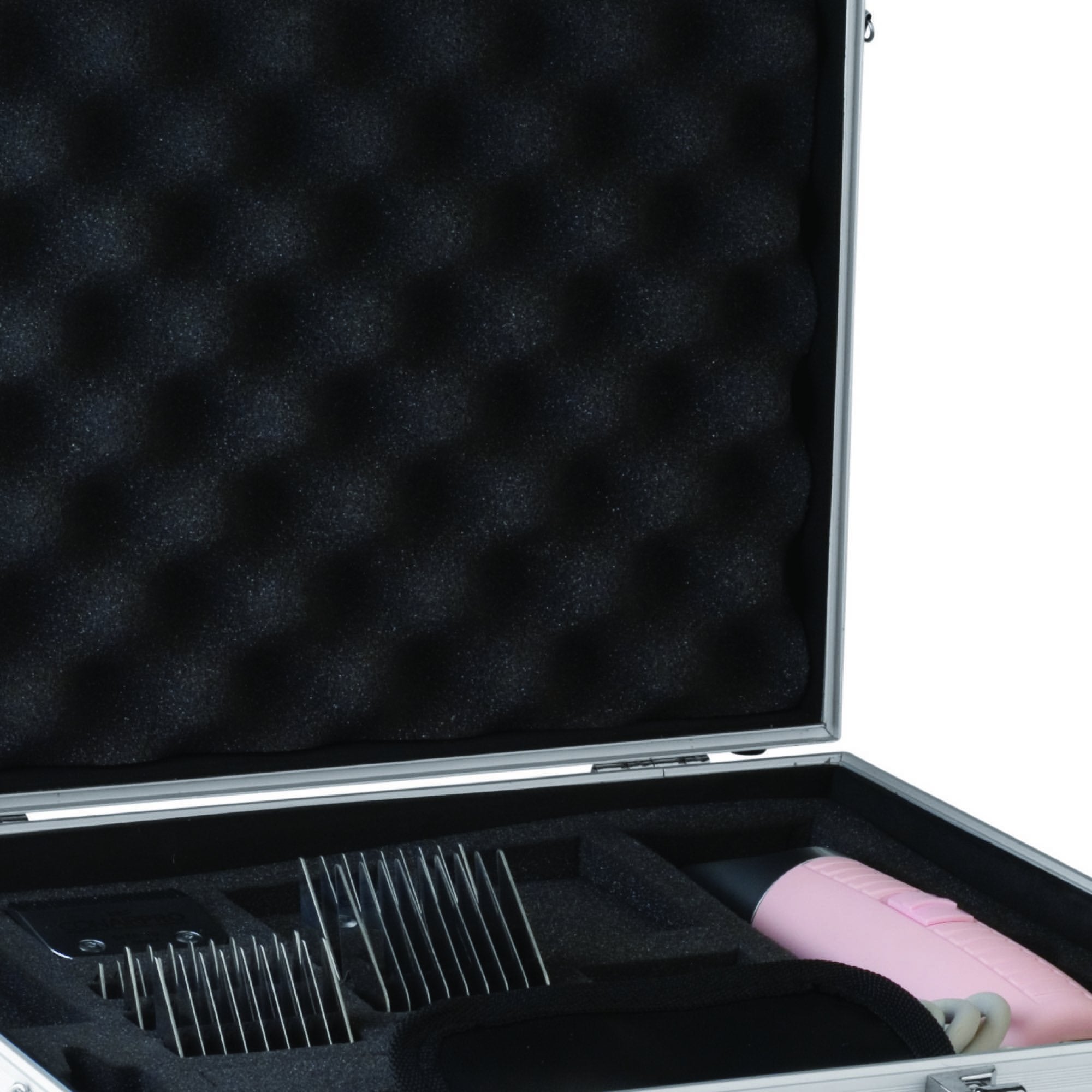 Top Performance Clipper Cases — Durable Aluminum Clipper Cases For Professional Pet Groomers, Chrome