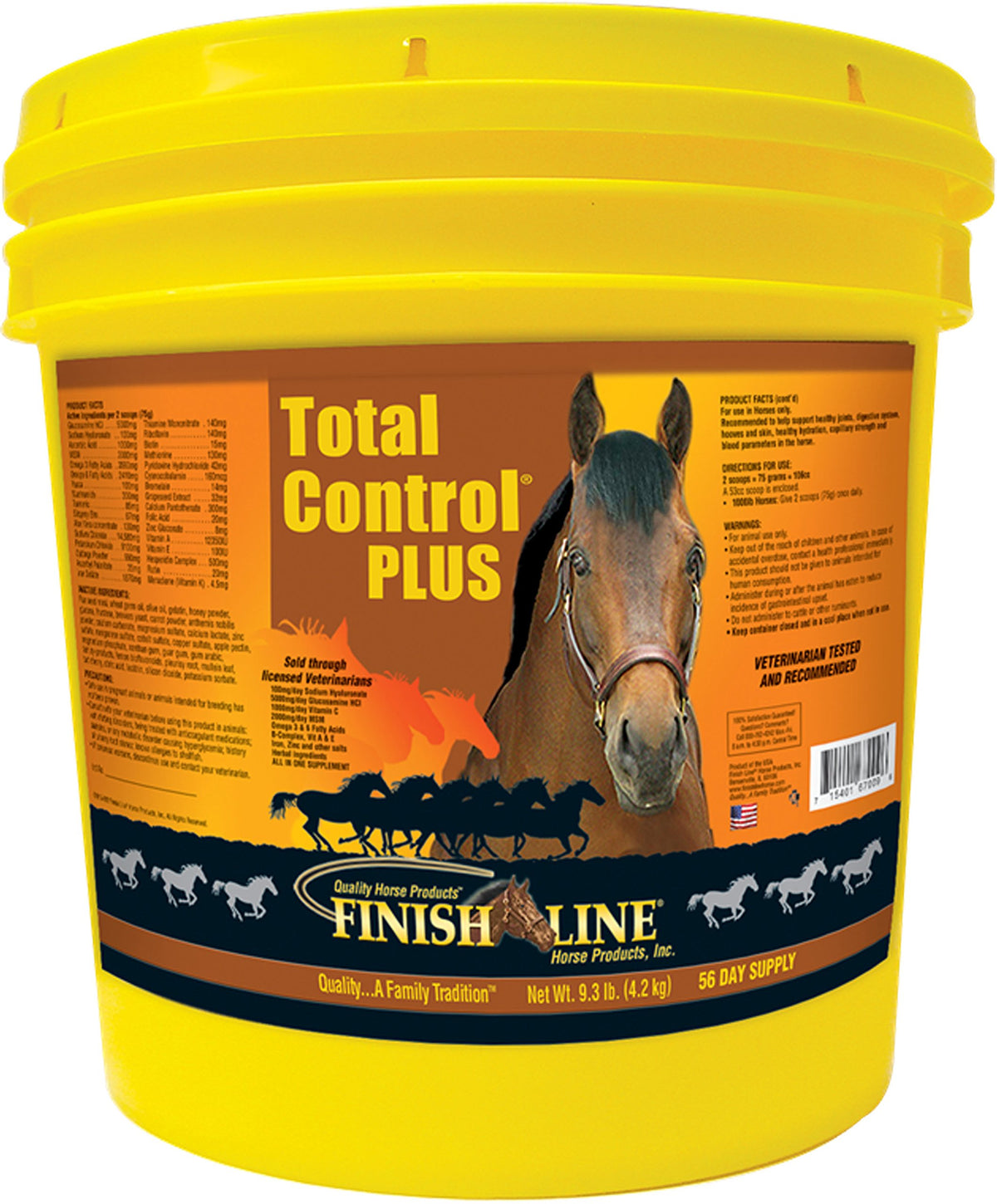 Finish Line Horse Products Total Control Plus (9.3-Pounds)