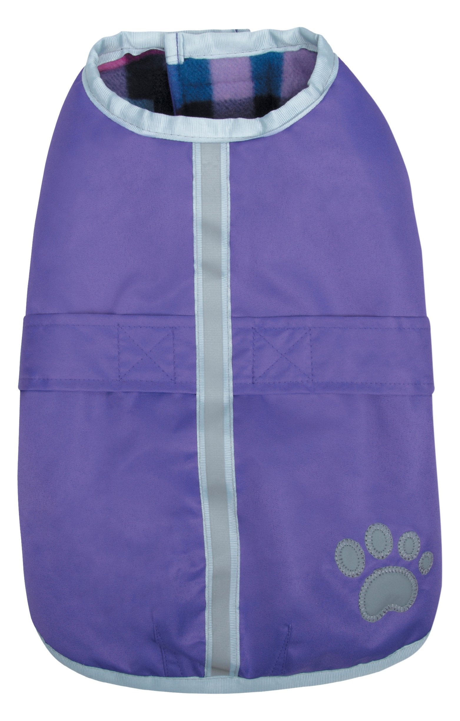 Zack & Zoey NorEaster Blanket Coat, Small/Medium, Purple