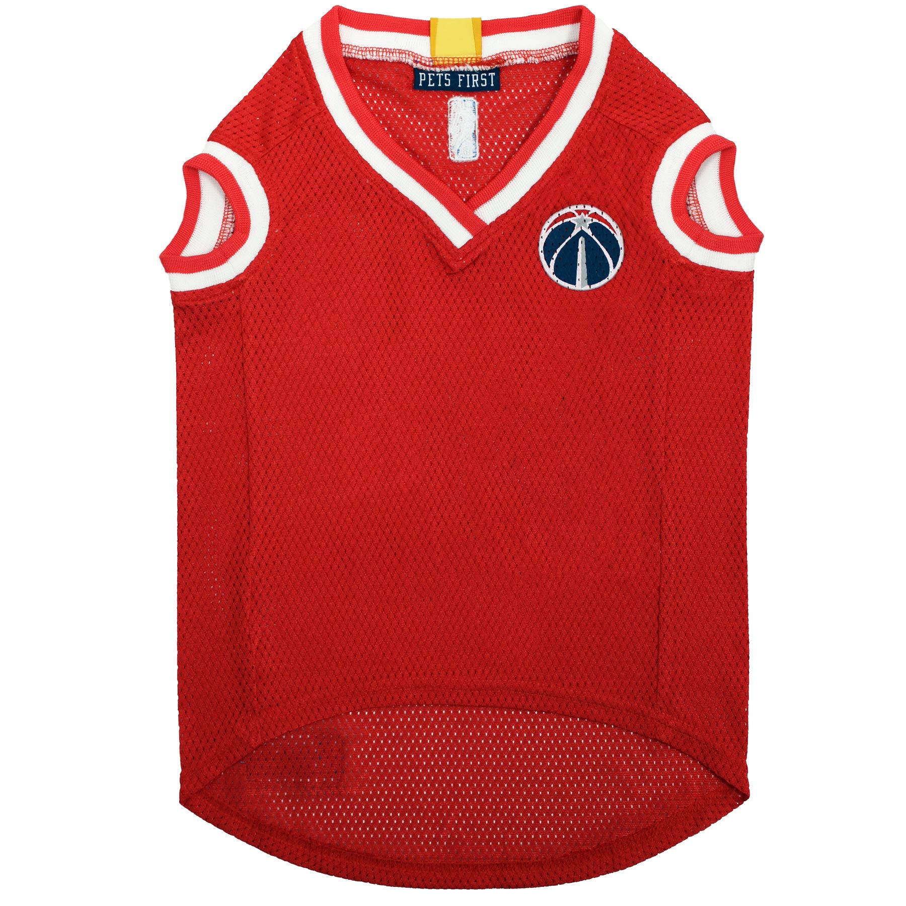 Pets First Nba Washington Wizards Dog Jersey, X-Large - Tank Top Basketball Pet Jersey
