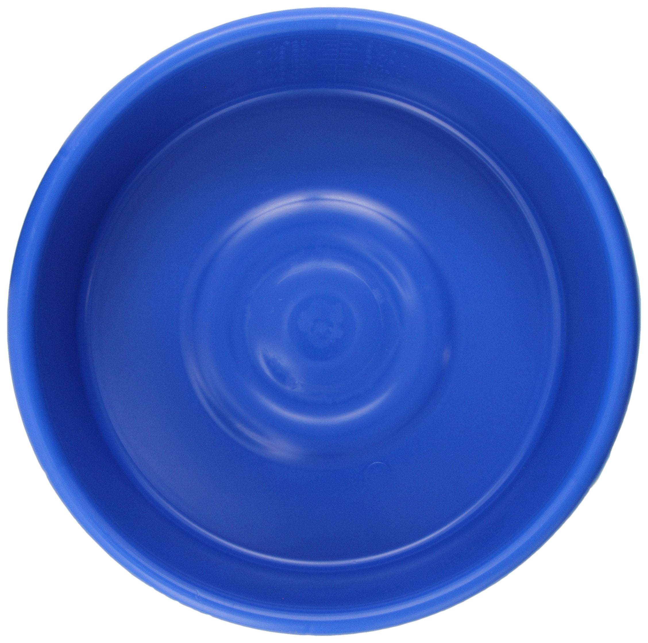 Fortiflex Mini Feed Pan For Dogs And Horses, 5-Quart, Blue