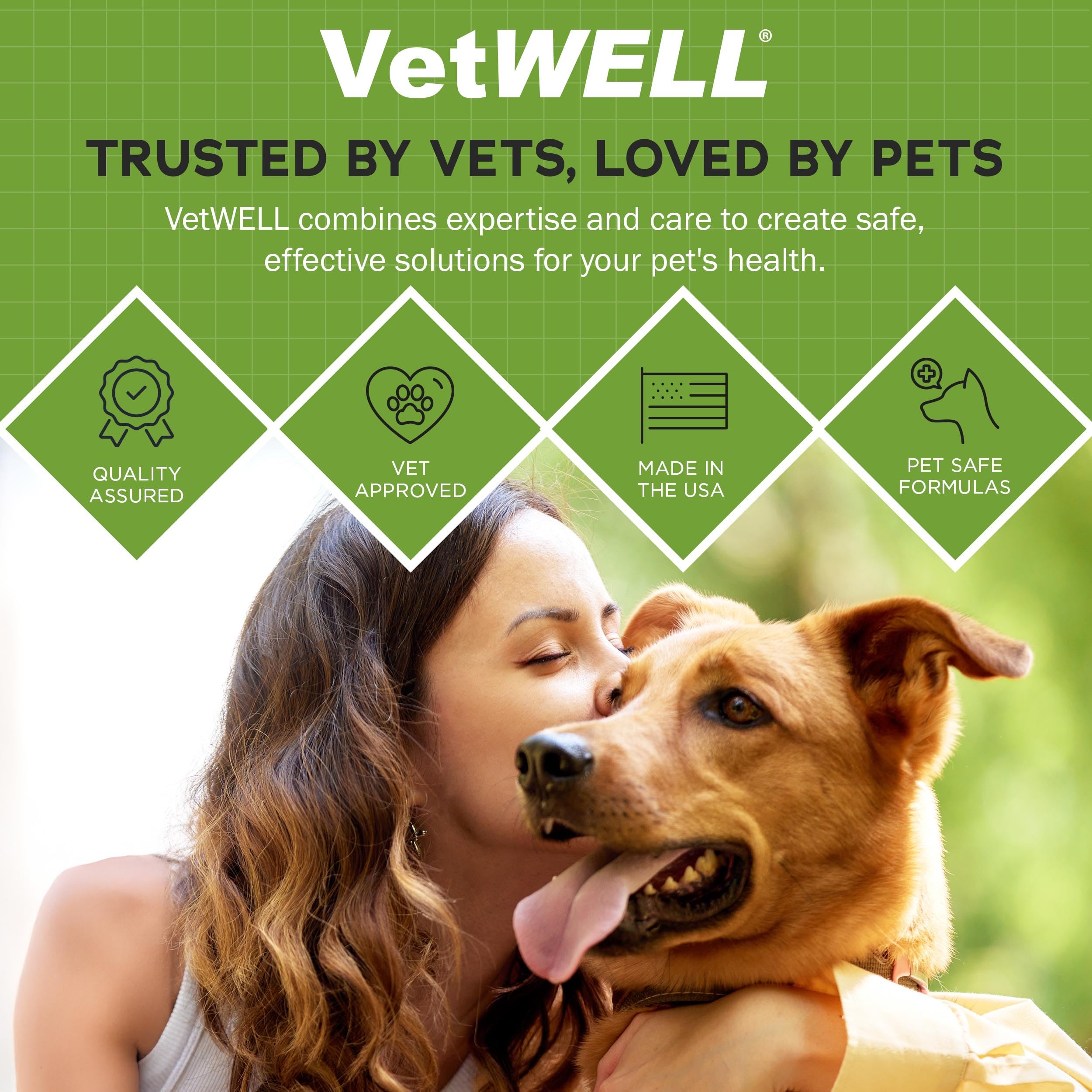 Vetwell Ear Cleaner For Dogs And Cats - Otic Rinse For Infections And Controlling Ear Infections And Odor In Pets - 8 Oz (Cucumber Melon)