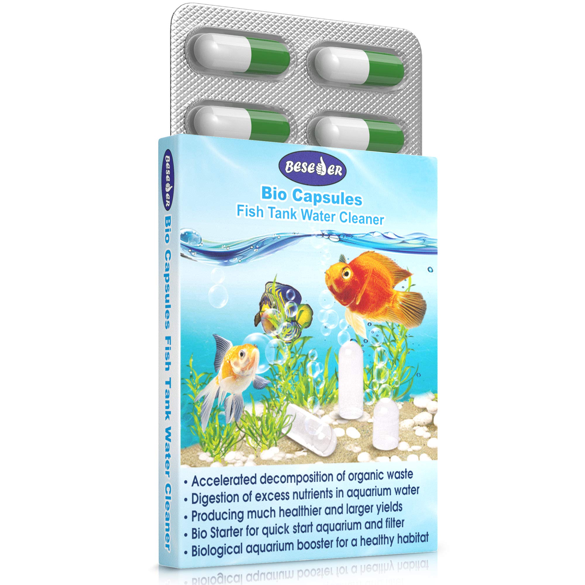 Bio Capsules Fish Tank Water Cleaner