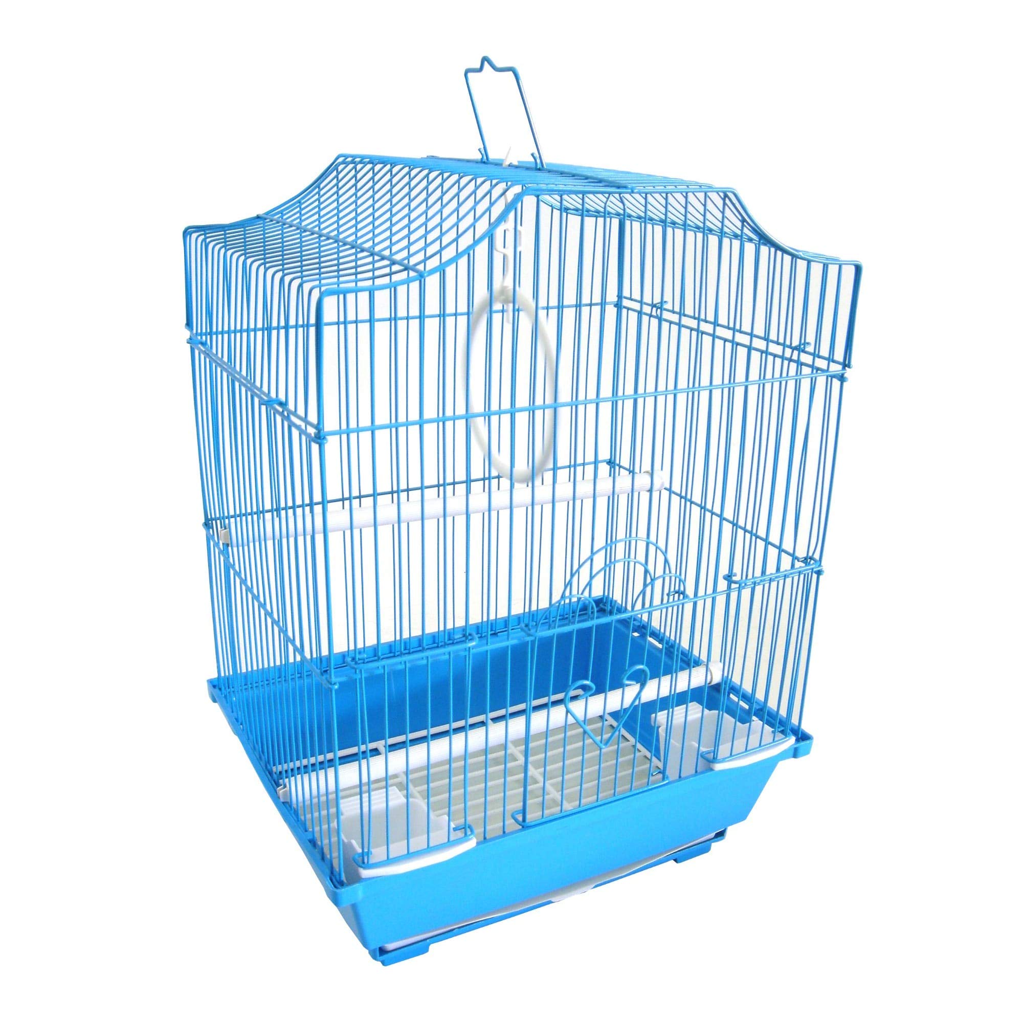 YML A1134BLU Cornerless Flat Top Cage, Small