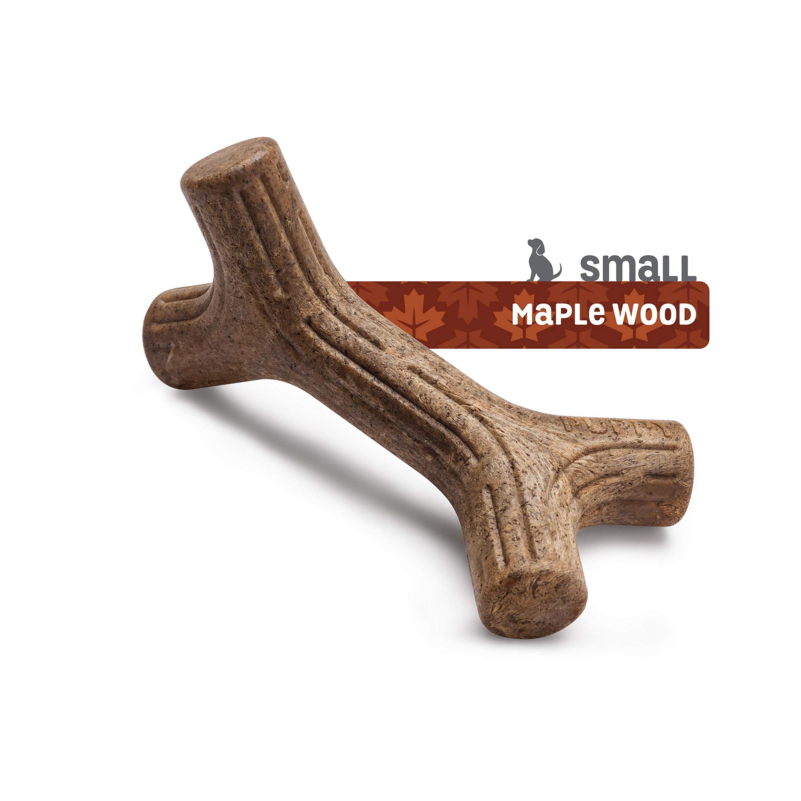 Benebone Puppy Maplestick Dog Chew Toy, Made In Usa, Real Maple Wood Flavor, Small