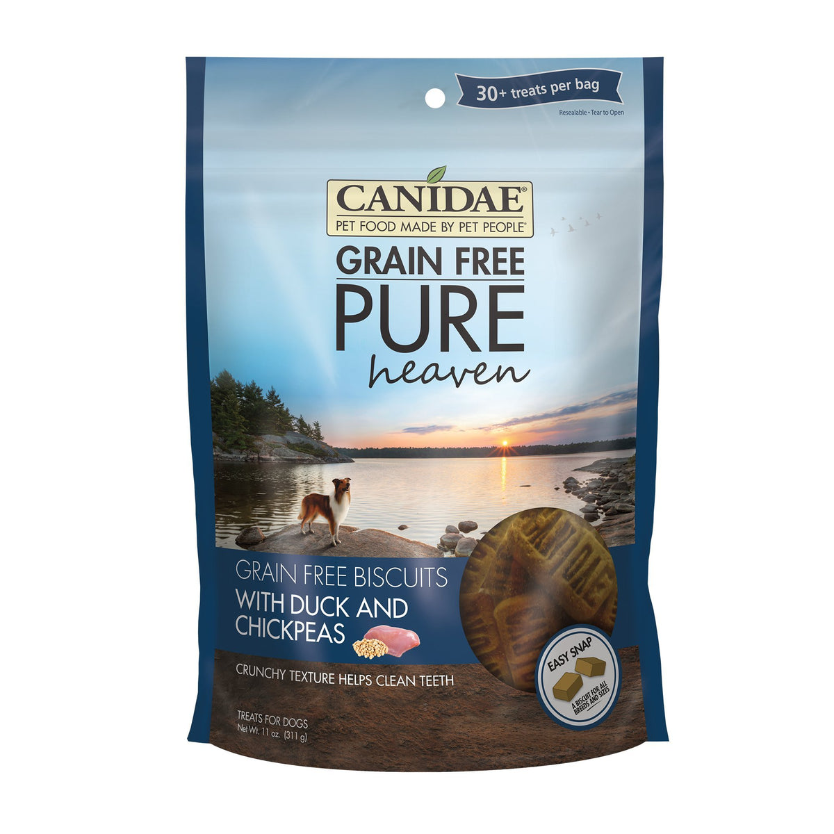 Canidae® Pure Heaven Biscuits With Duck & Chickpeas Dog Treats 11 Oz.