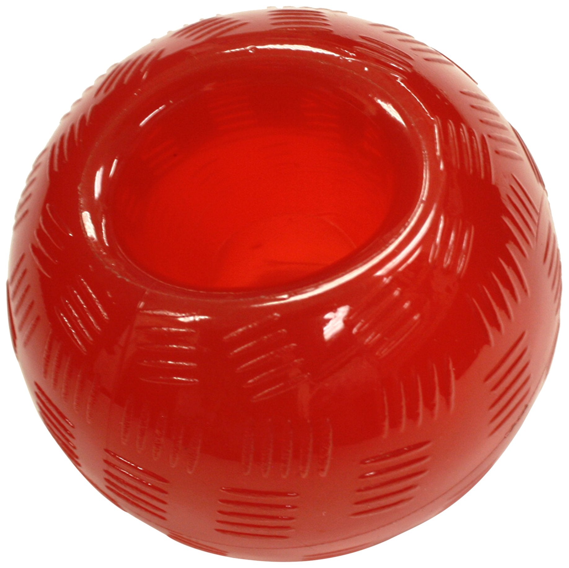 Spot Play Strong Rubber Ball Dog Toy - Red - 3.25'' Diameter