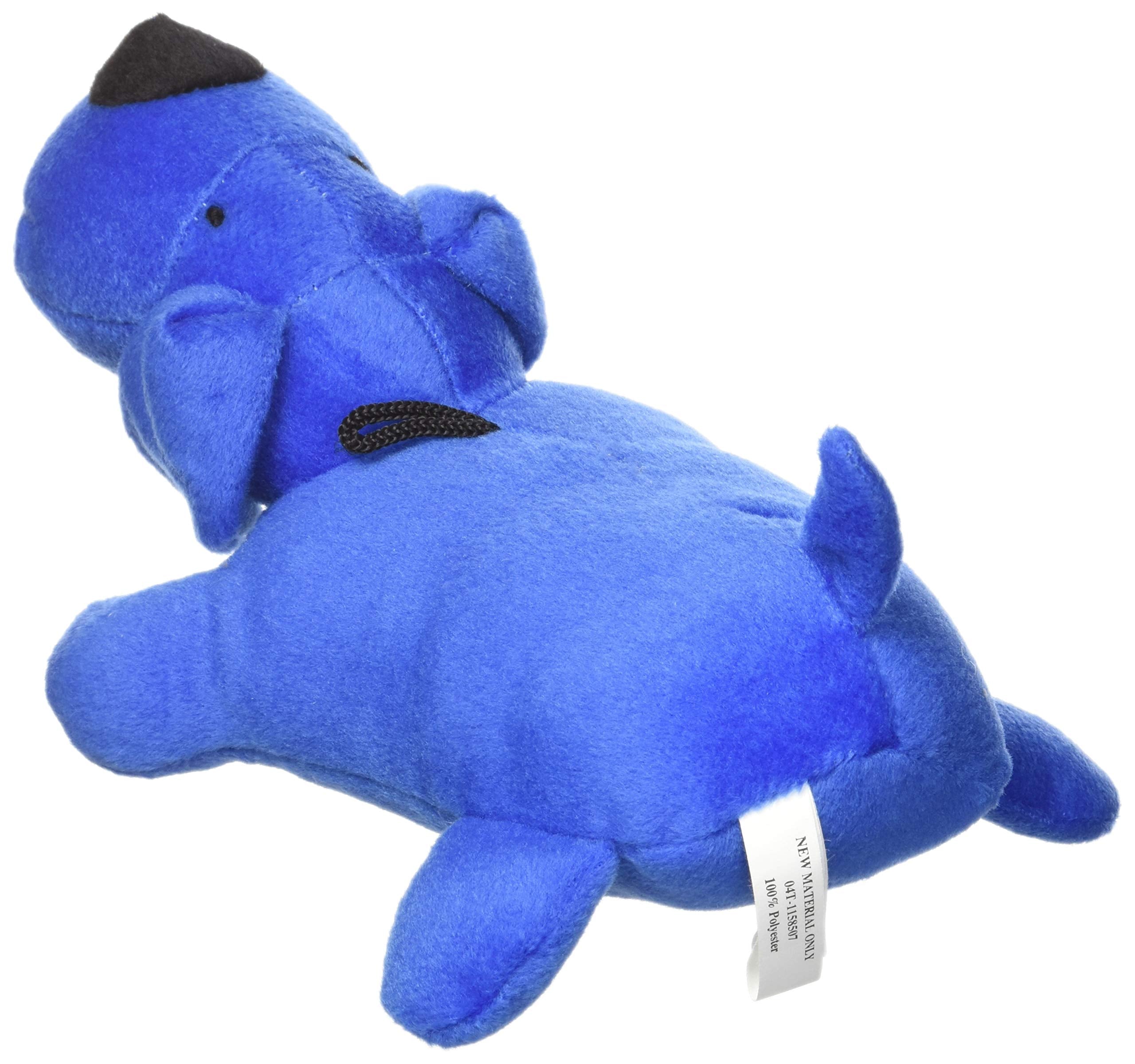 Zanies Neon Big Yelper Dog Toys, Blue, 7''