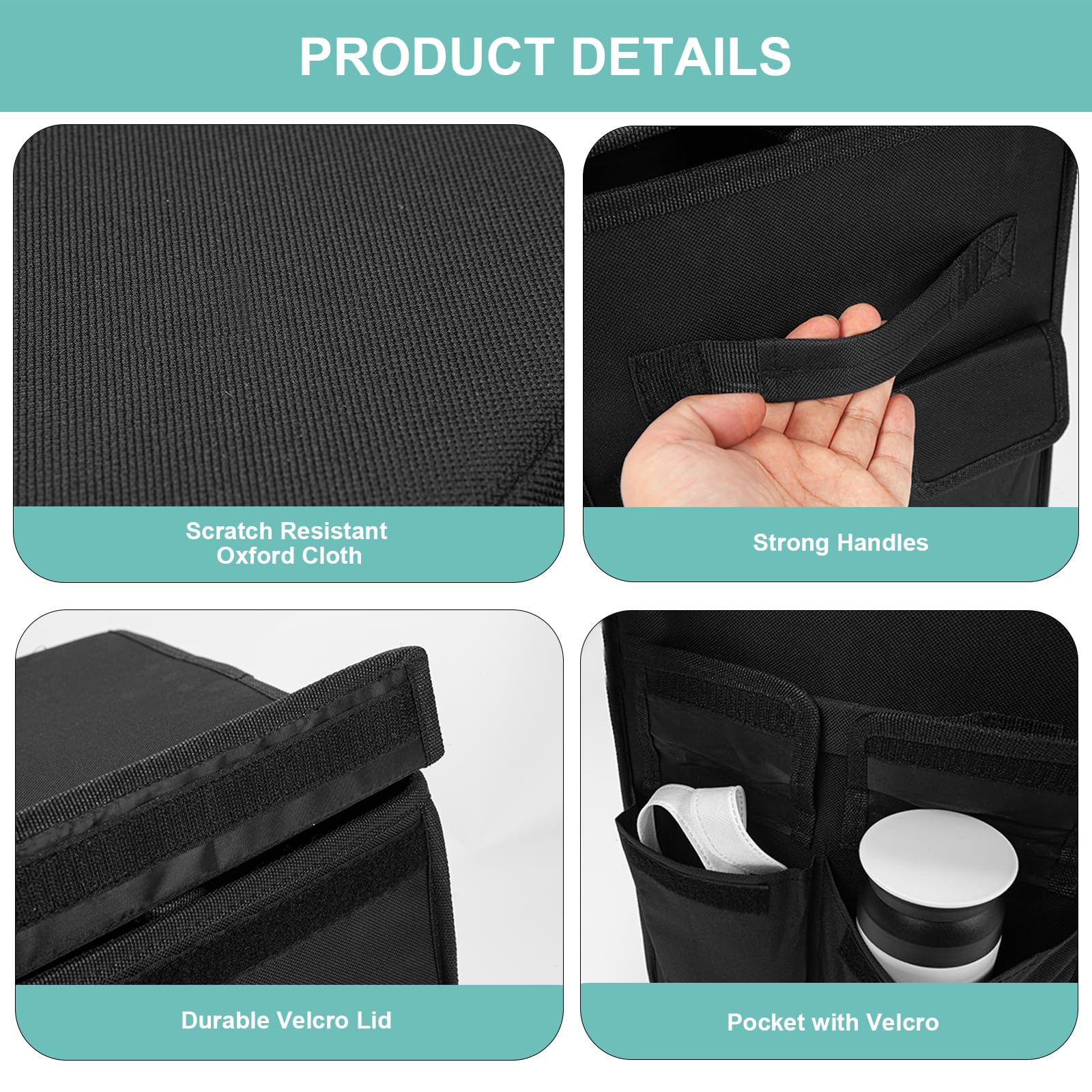 Earond Dog Seat Extender For Dogs Up To 200Lbs, Dog Back Seat With Storage Pockets, Collapsible Front And Backseat Extender For