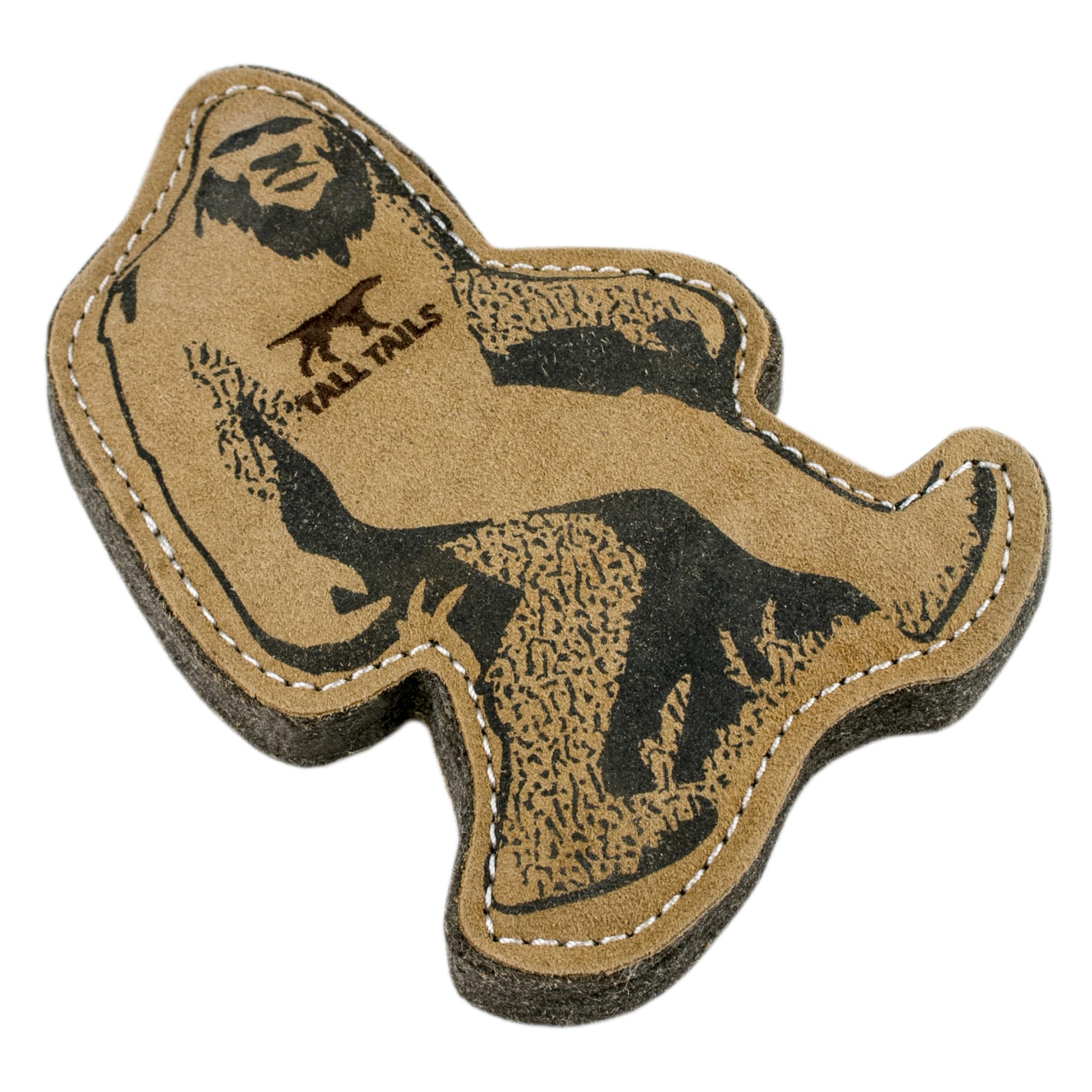 Tall Tails Big Jr. Natural Leather Fetch Toy Gift for Small Medium Large Dogs