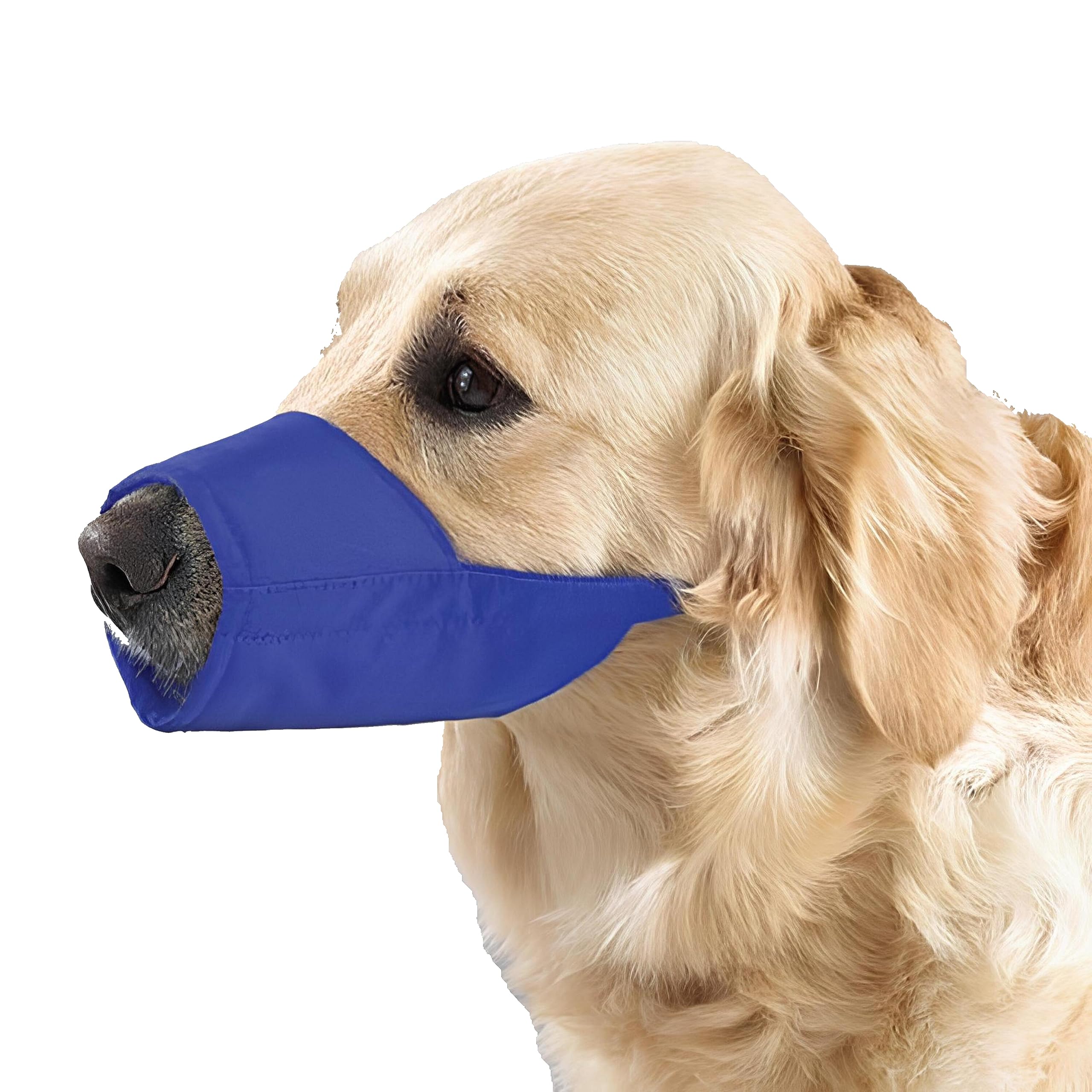 Ateliepets Soft Muzzle For Small Dogs (Max. 25 Lbs), Dog Muzzle For Grooming, Mouth Guard To Stop Biting, Barking And Chewing - 