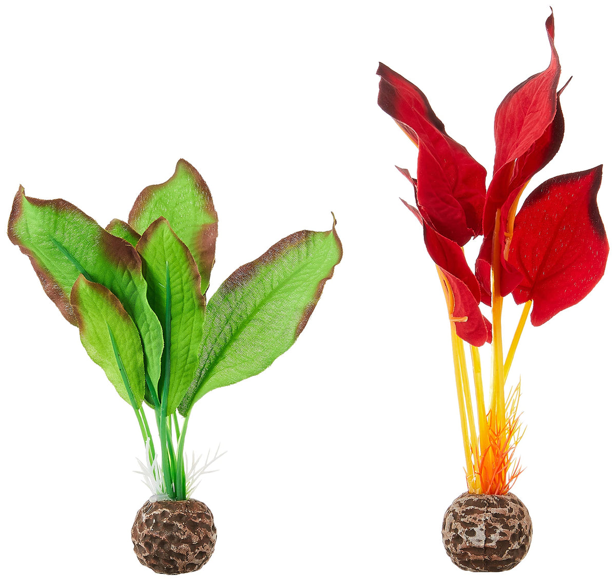 Biorb Silk Plant Set Small Green & Red (46099)