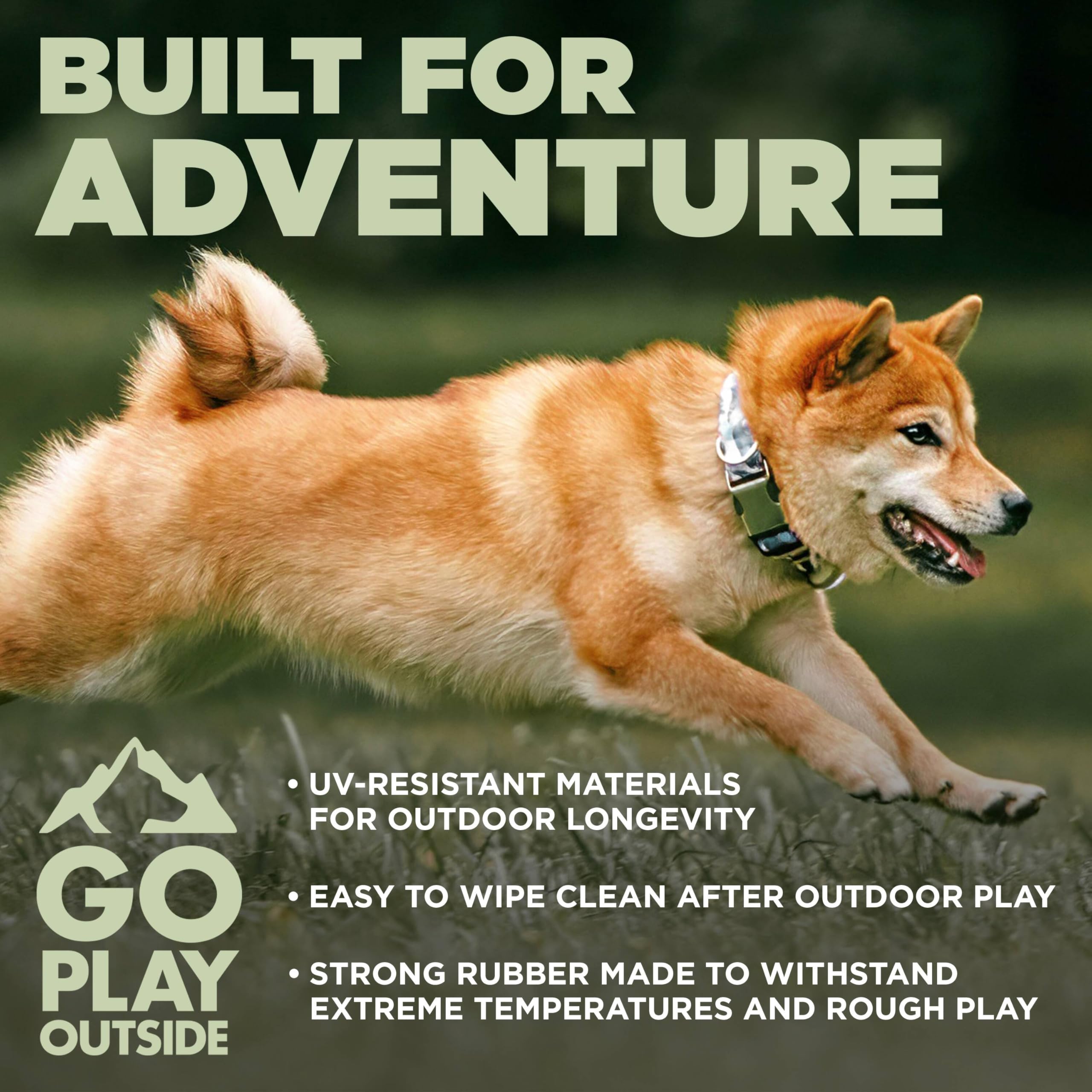 Hound2O Durable Plush Outdoor Toys For Dogs | Squeaky Bluegill & Trout 2-Pack | Value Pack Fishing Themed Dog Toys With Playful