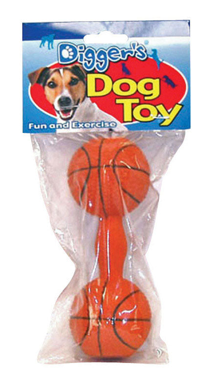 BASKETBALL DUMBELL TOY (Pack of 1)