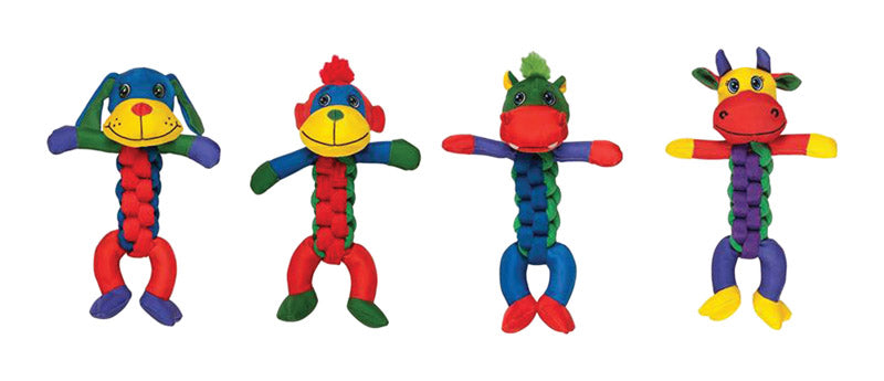 Chomper Twisterz Squeak And Tug Toy For Dogs