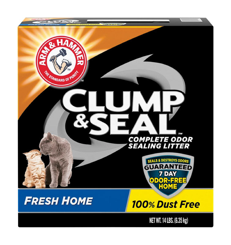 Arm & Hammer Clump & Seal Cat Litter, Fresh Scent 14Lb