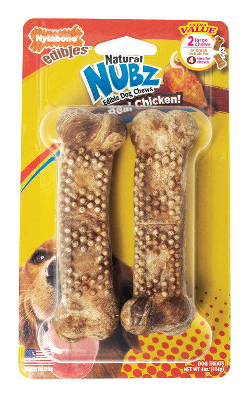 NUBZ EDBLS DC CHKN 2 MED (Pack of 1)