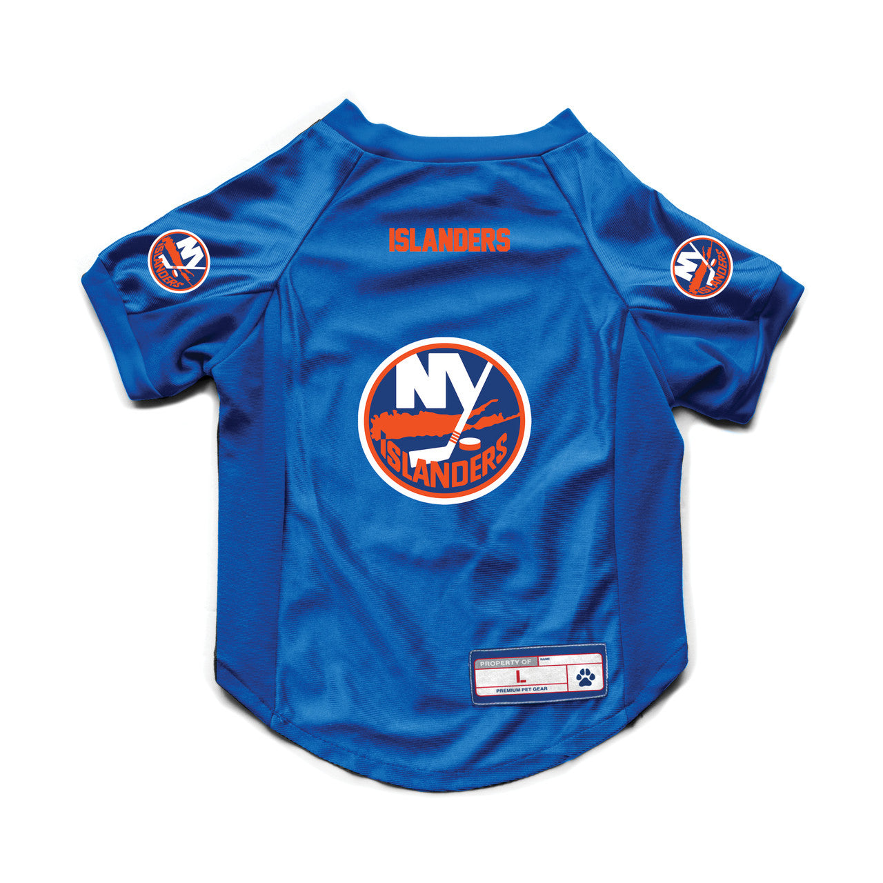 New York Islanders Pet Jersey Stretch Size Big Dog - Special Order