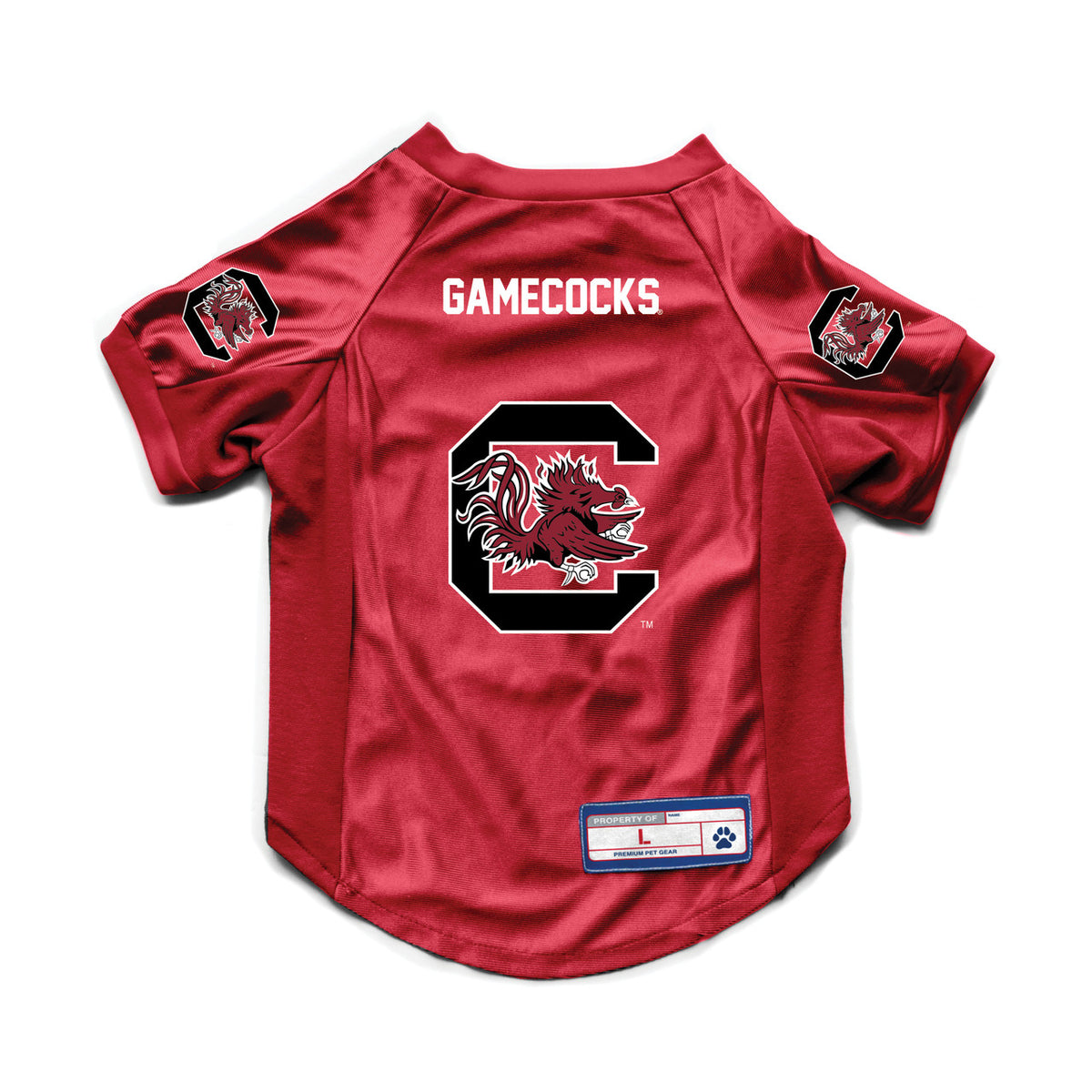South Carolina Gamecocks Pet Jersey Stretch Size Xs - Special Order