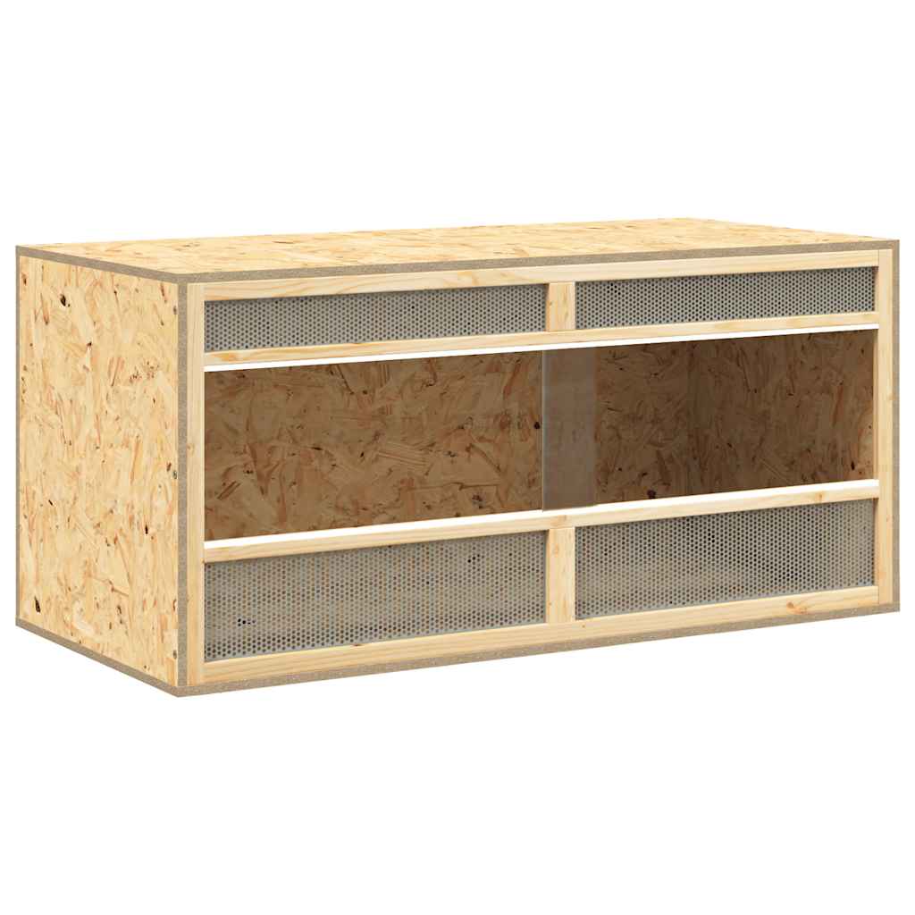 vidaXL Terrarium Engineered Wood 39.4x18.5x18.5